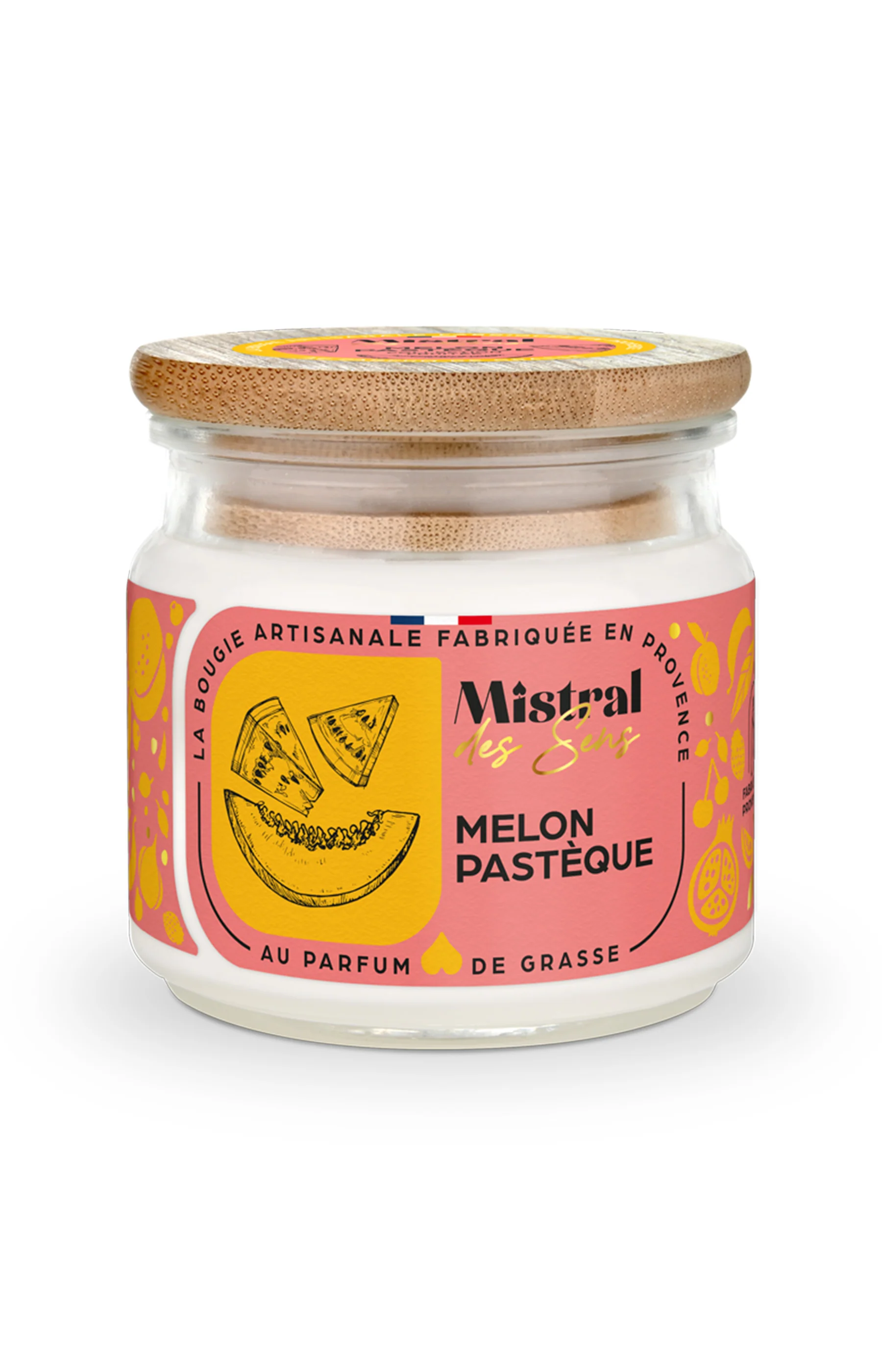 Bougie parfumée - Melon & pastèque - 300 ml