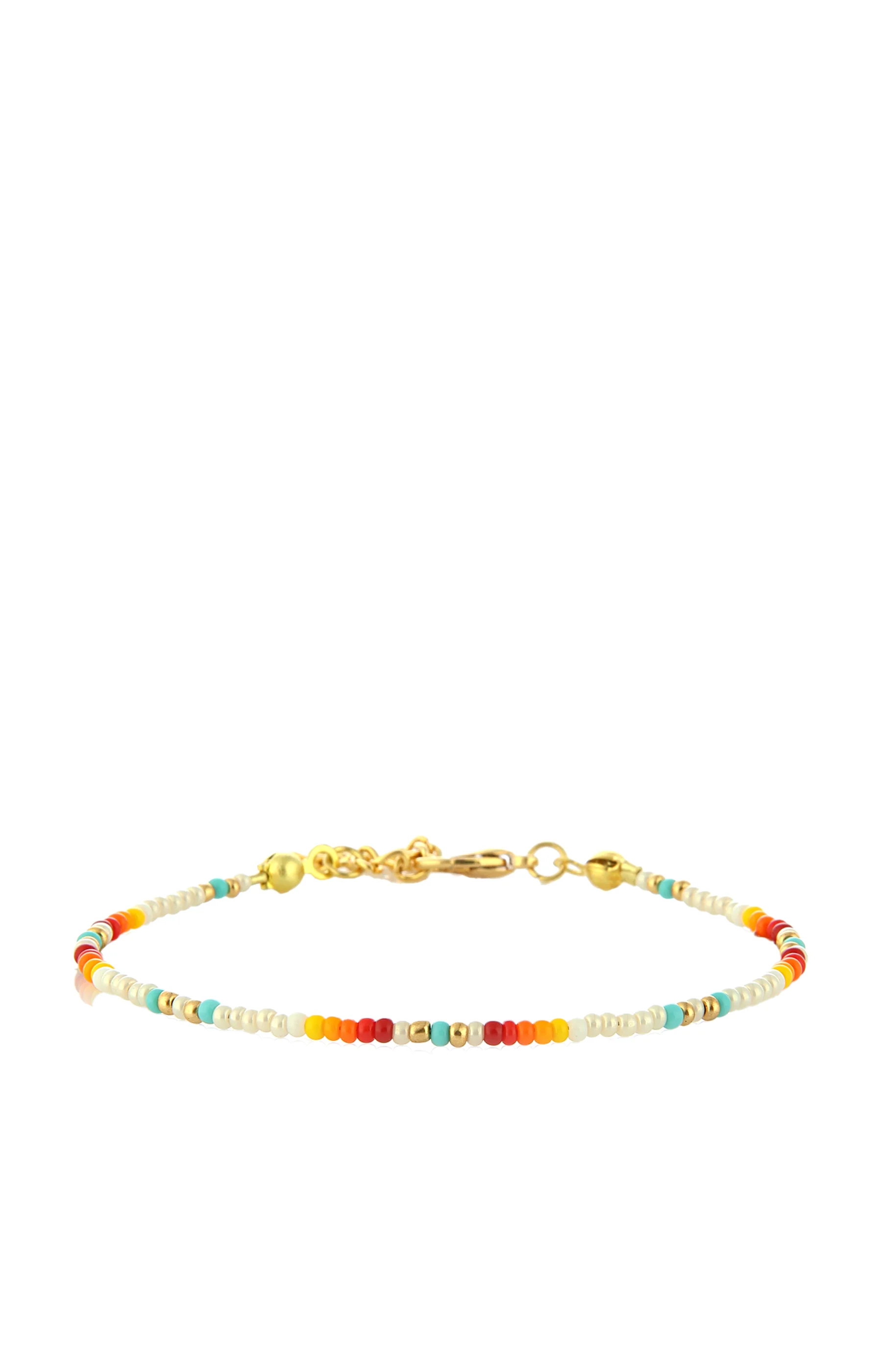 Bracelet - Perles & plaqué or 14 K - Image 2
