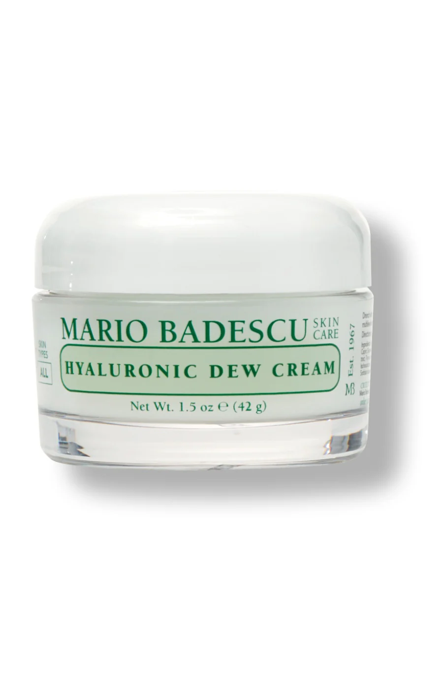 Crème de jour hydratante - Acide hyaluronique - 42 g