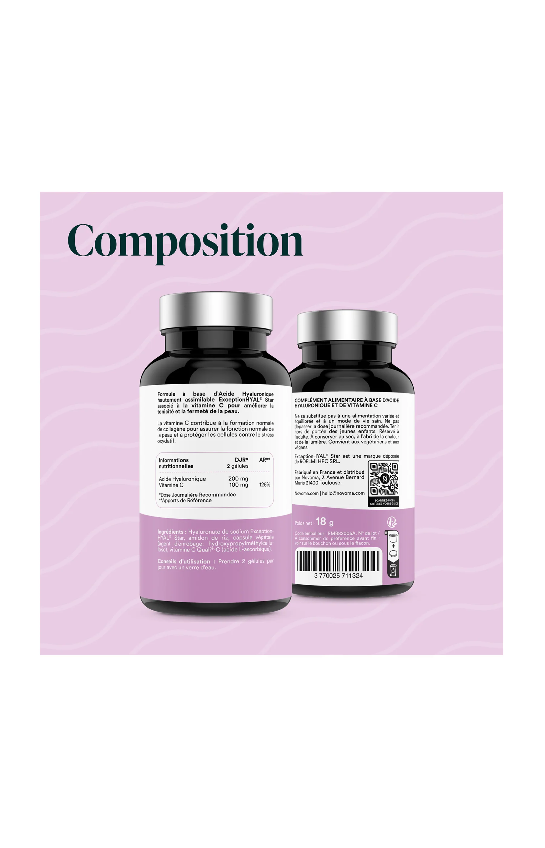 Acide Hyaluronique - Peau & anti âge - 1 mois - Image 8
