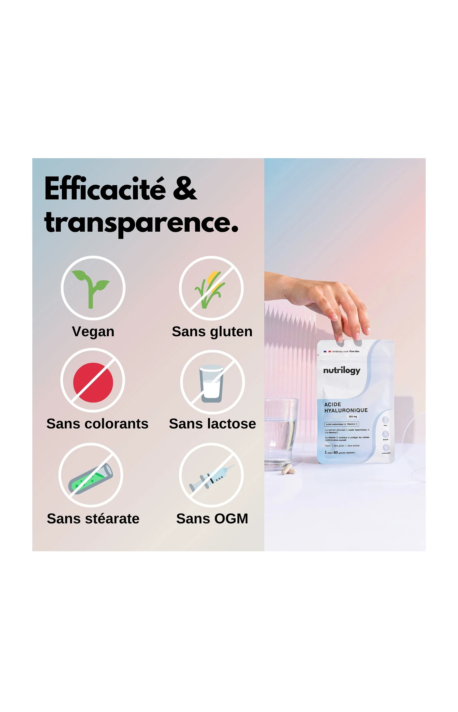 Cure beauté - Acide hyaluronique & vitamine C - 1 mois - Image 6