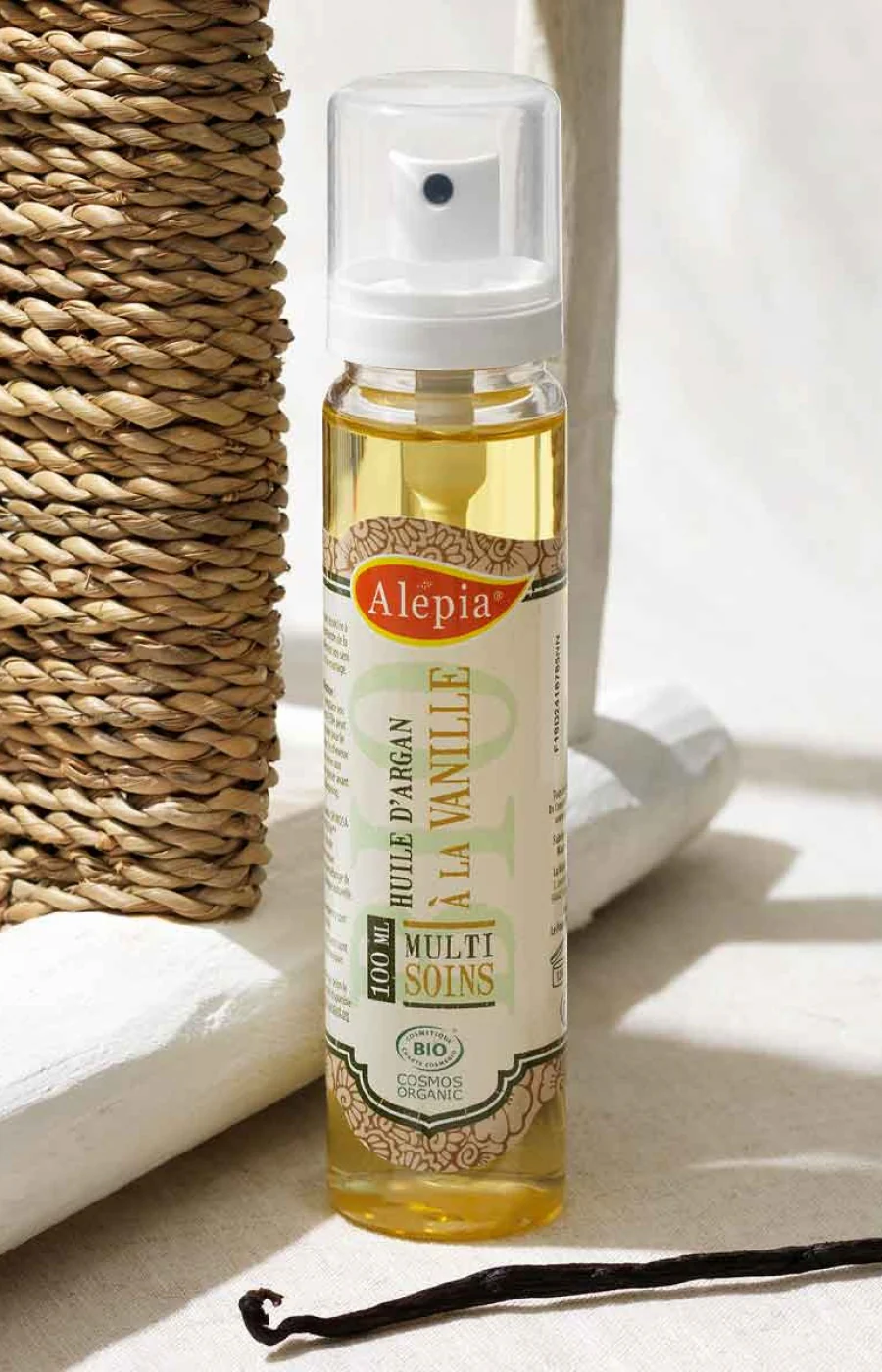 Huile d'argan bio - Vanille - Visage, corps & cheveux - 100 ml - Image 2