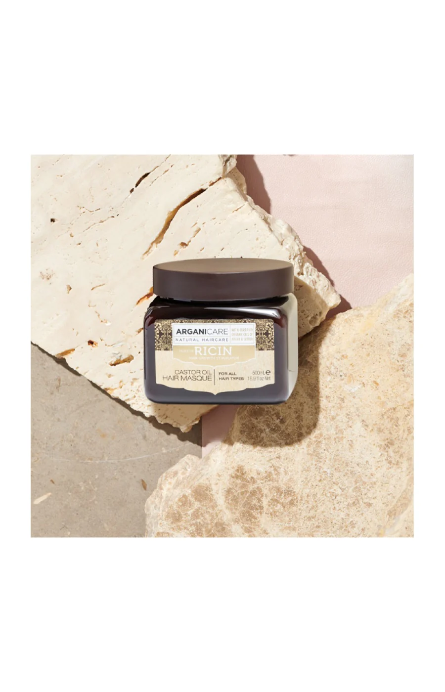 Masque fortifiant - Huile de ricin bio - 500 ml - Image 2