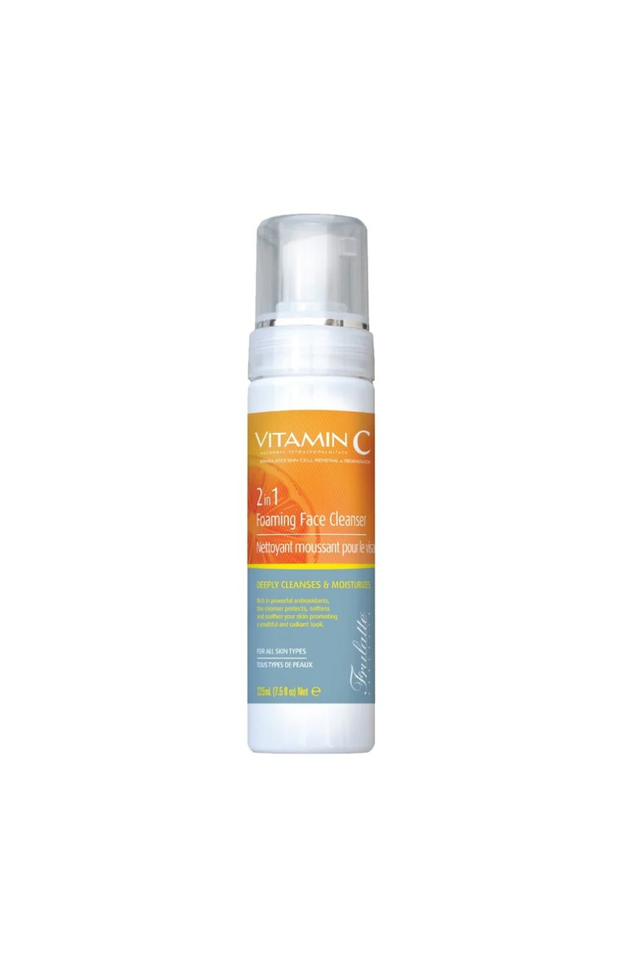 Nettoyant moussant 2-en-1 à la vitamine C - Visage