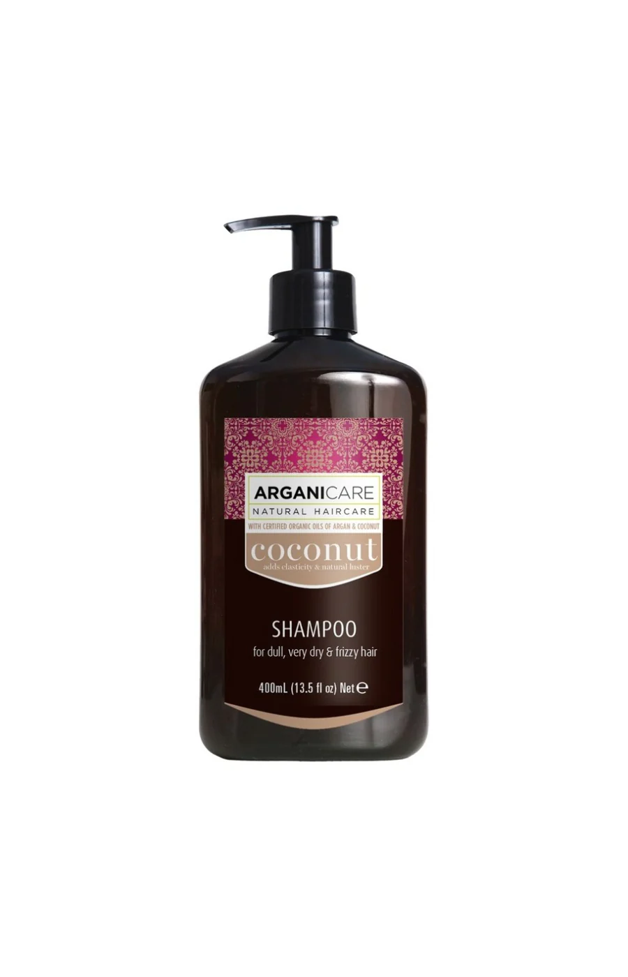 Shampoing nourrissant - Huile de coco bio - Cheveux ternes, très secs & frisés - 400 ml