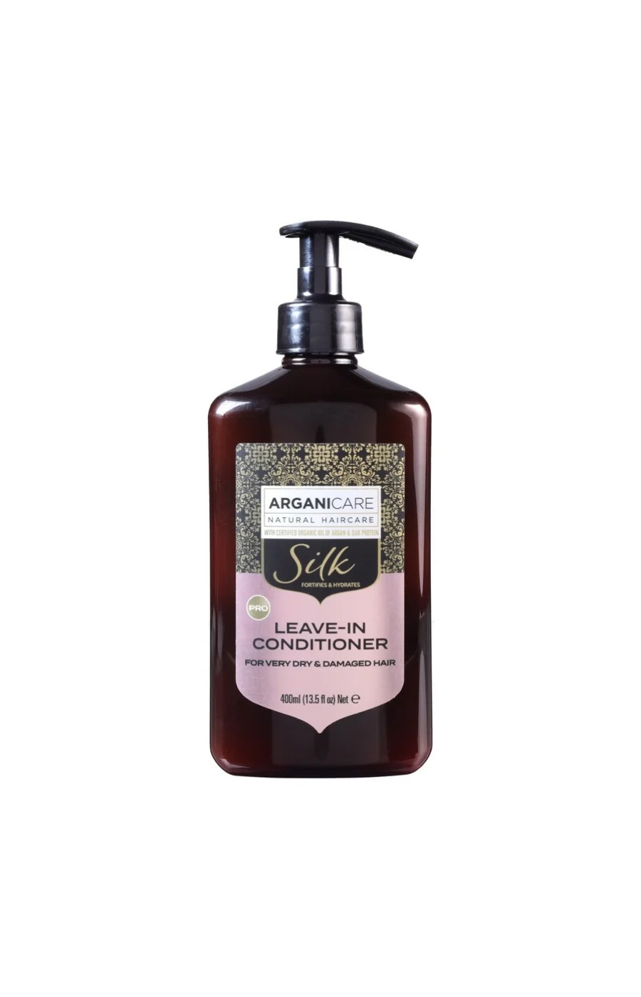 Soin sans rinçage - Protéine de soie - Cheveux secs & ternes - 400 ml
