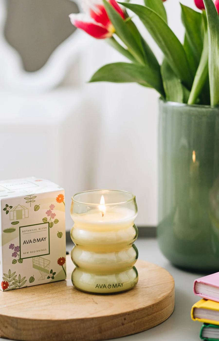 Bougie parfumée - Botanical Blush - Patchouli & thé vert - 250 g - Image 5