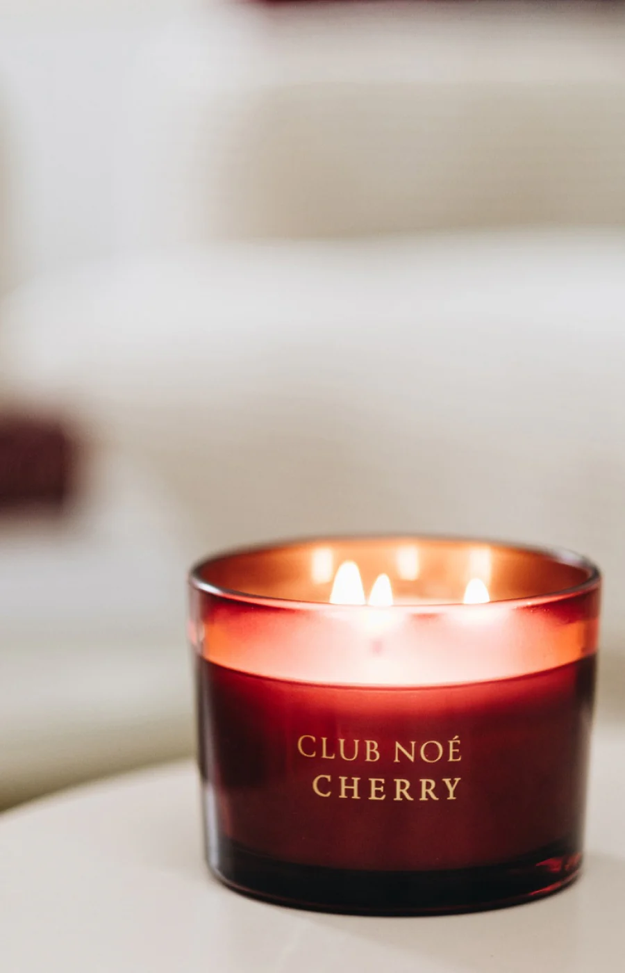 Bougie parfumée - Cherry - Cerise & santal - 350 g - Image 3