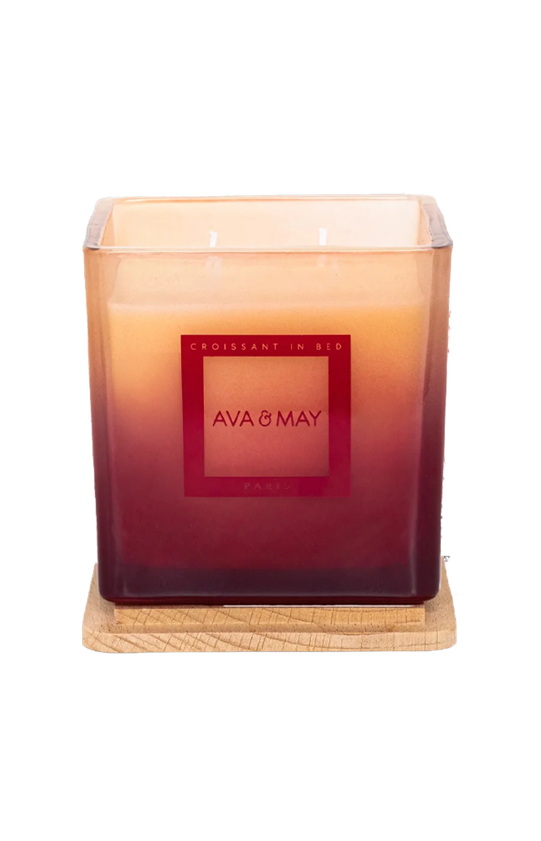 Bougie parfumée - Croissant au lit - Noisette & sucre roux - 200g - Image 3