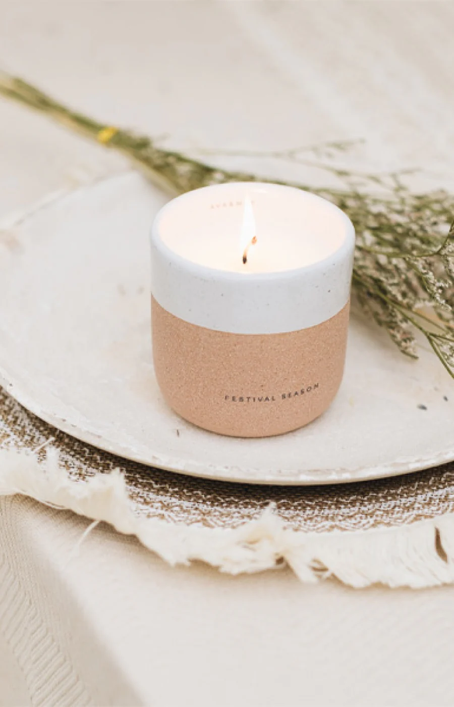 Bougie parfumée - Festival Season - Ambre, fruits secs & fève de tonka - 200 g - Image 3