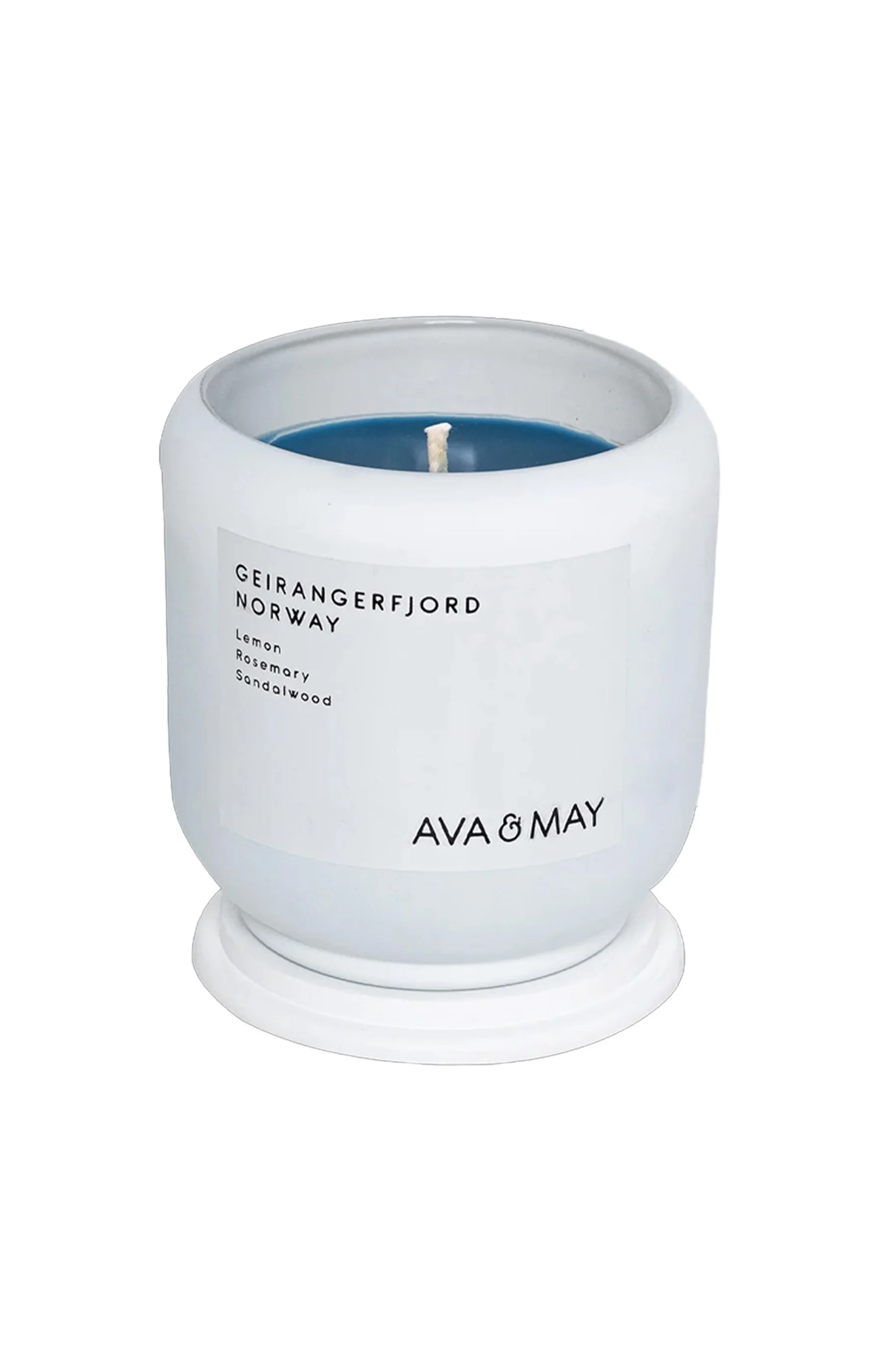 Bougie parfumée - Geirangerfjord - Citronnelle & santal - 200 g - Image 3