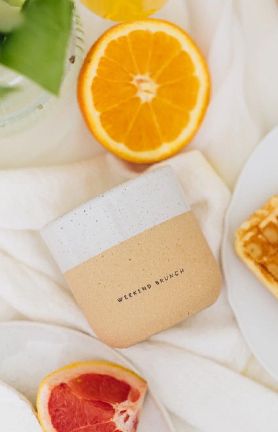 Bougie parfumée - Weekend Brunch - Bois de santal, mandarine & poivre rose - 200 g - Image 4