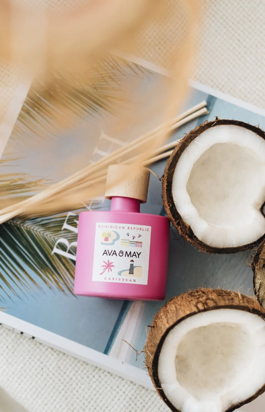 Diffuseur de parfum - République Dominicaine - Fève de tonka & noix de coco - 100 ml - Image 3