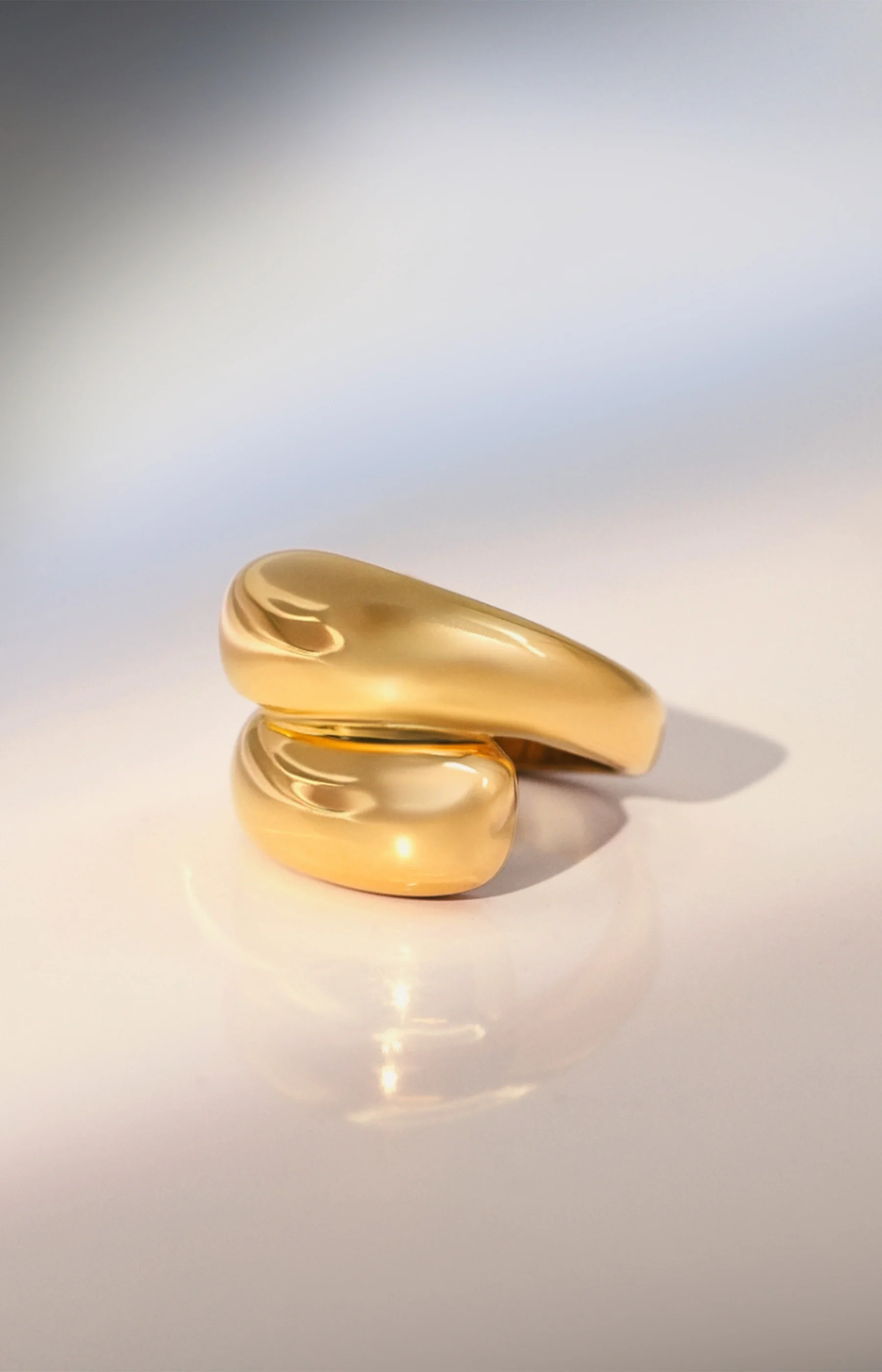 Bague Gloria - Acier inoxydable - Doré - Image 2