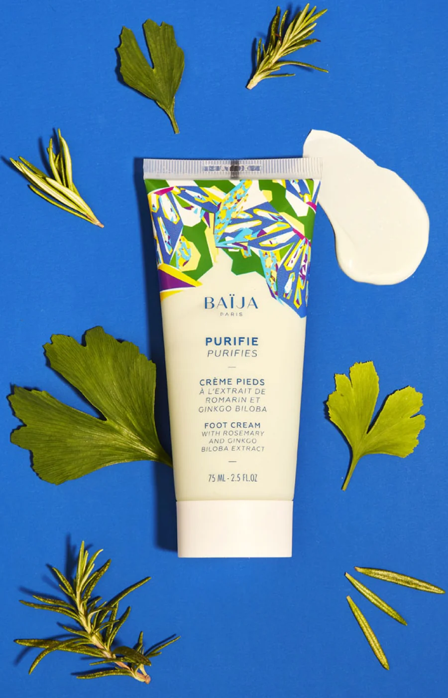 Crème pieds purifiante - Romarin & Ginkgo Biloba - 75 ml - Image 2