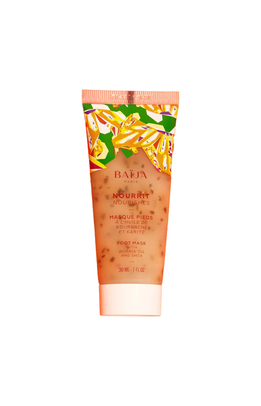 Masque pieds nourrissant - Huile de bourrache & beurre de karité - 30 ml - Image 2