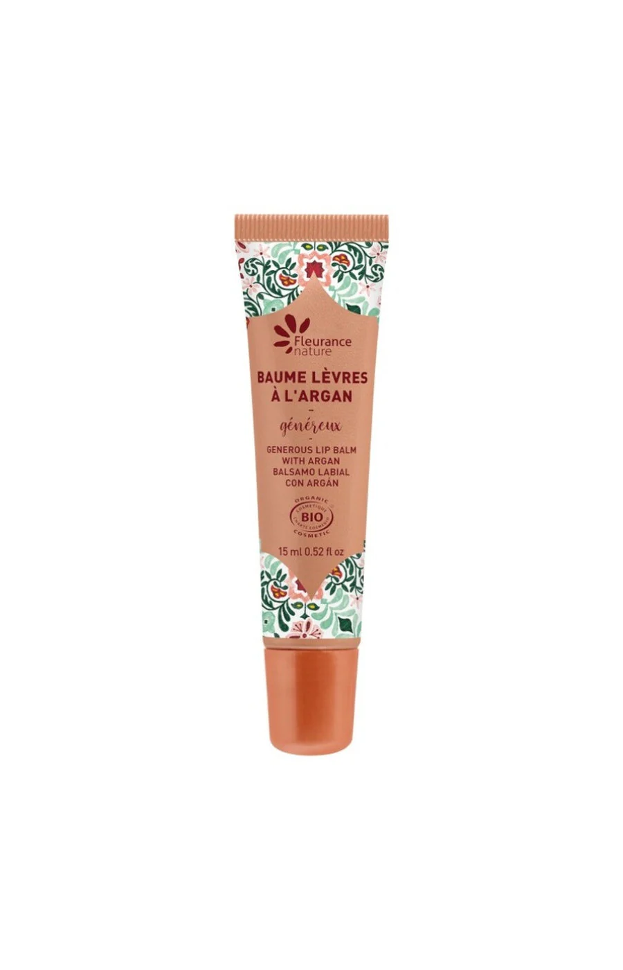Baumes lèvres généreux bio à l'argan - 3 x 15 ml