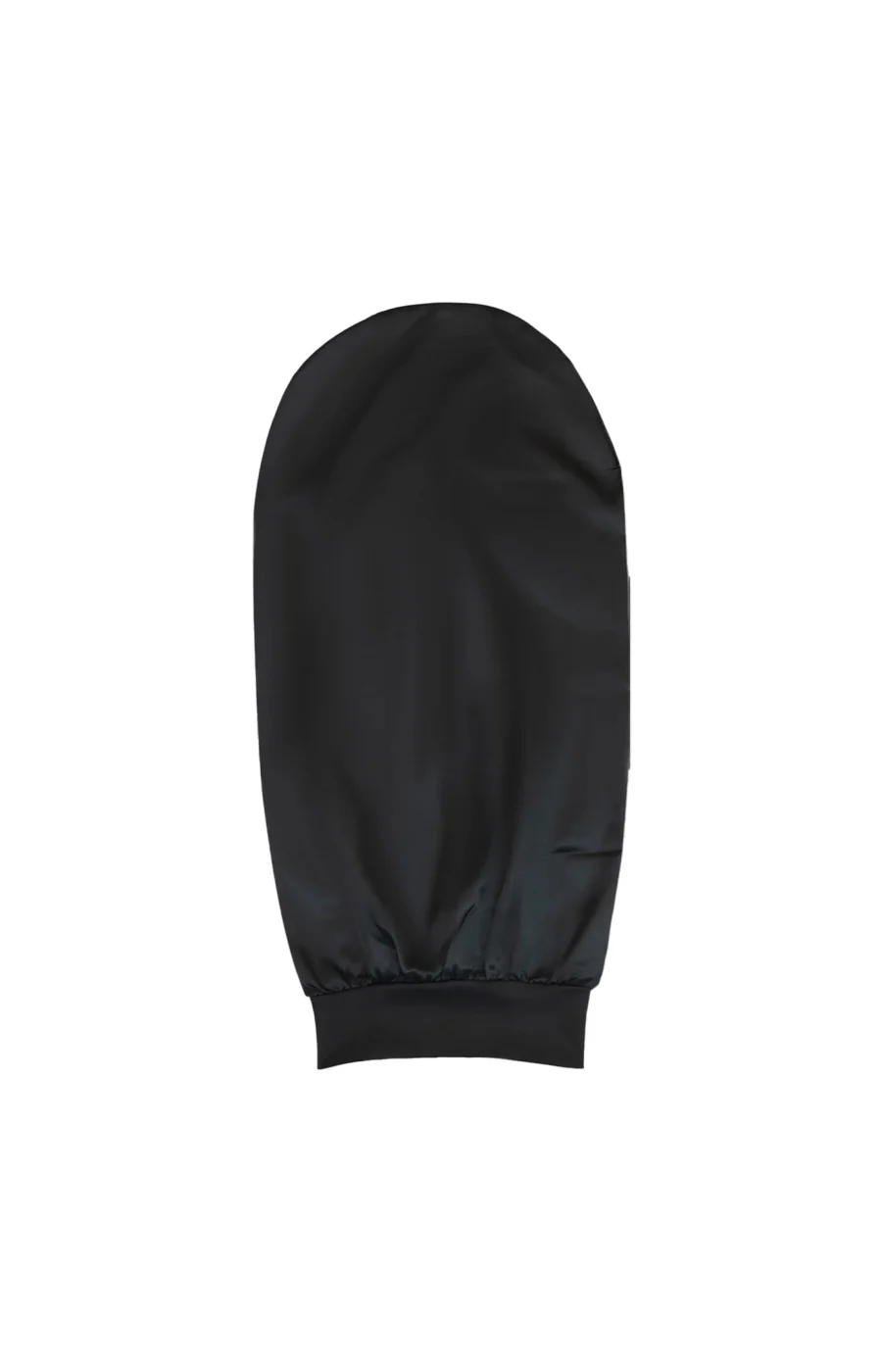 Bonnet de nuit en satin - Noir