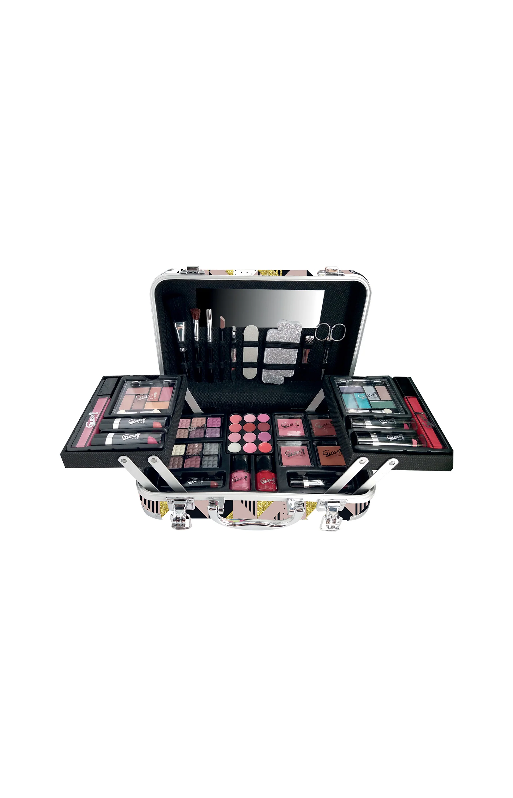 Mallette De Maquillage - Beauty MakeUp Cosmetics - Rose & doré