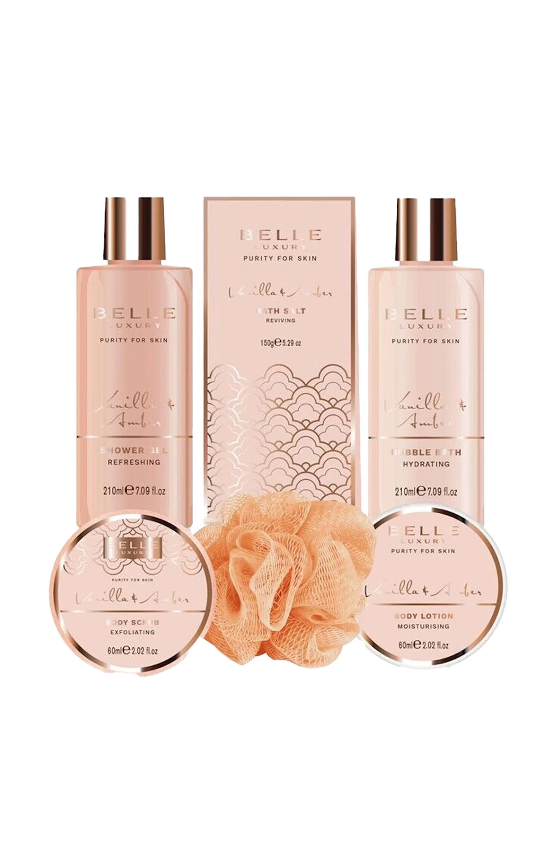 Coffret de bain - Belle Luxury In Amber - 6 produits - Image 2