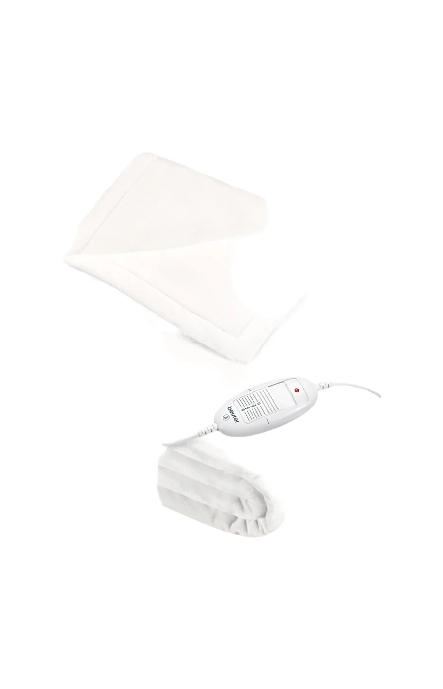 Couverture chauffante extra cosy - Blanc - 180 x 130 cm