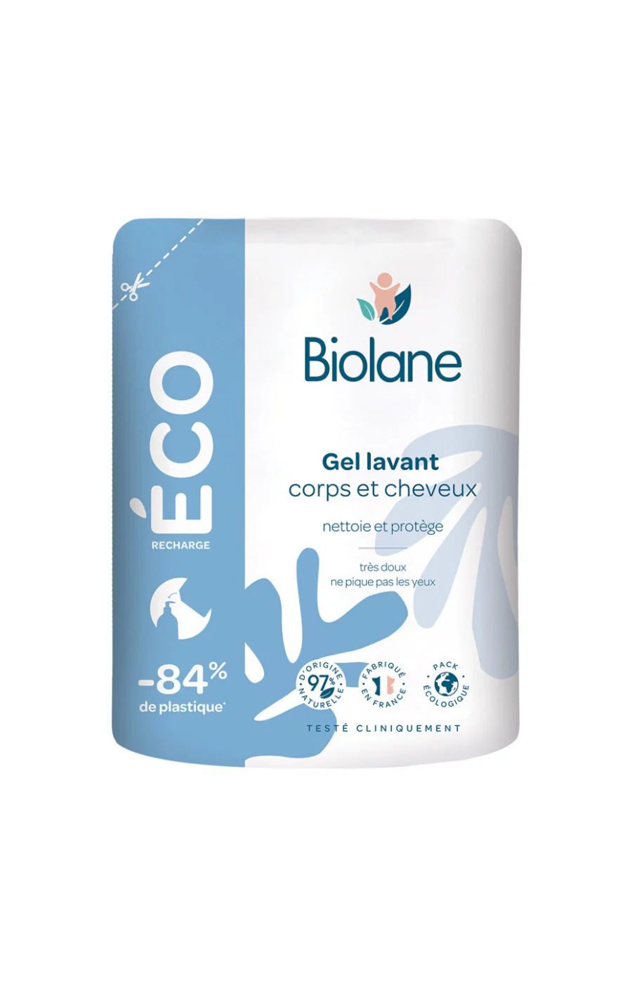 Recharges gels lavants 2-en-1 - Corps & cheveux - Bébé - 2 x 500 ml