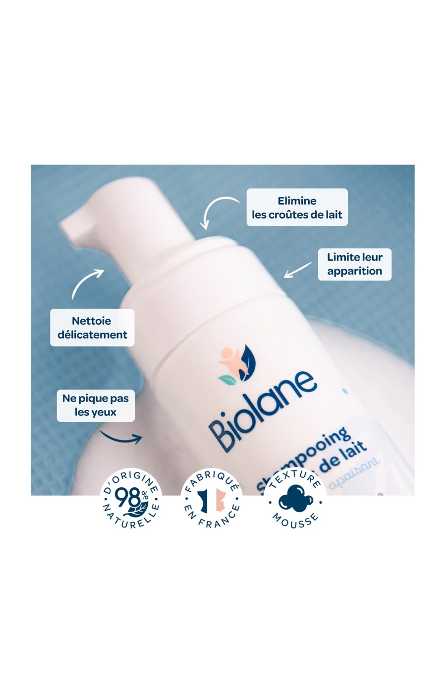 Shampoing croûtes de lait - Bébé - 150 ml - Image 2