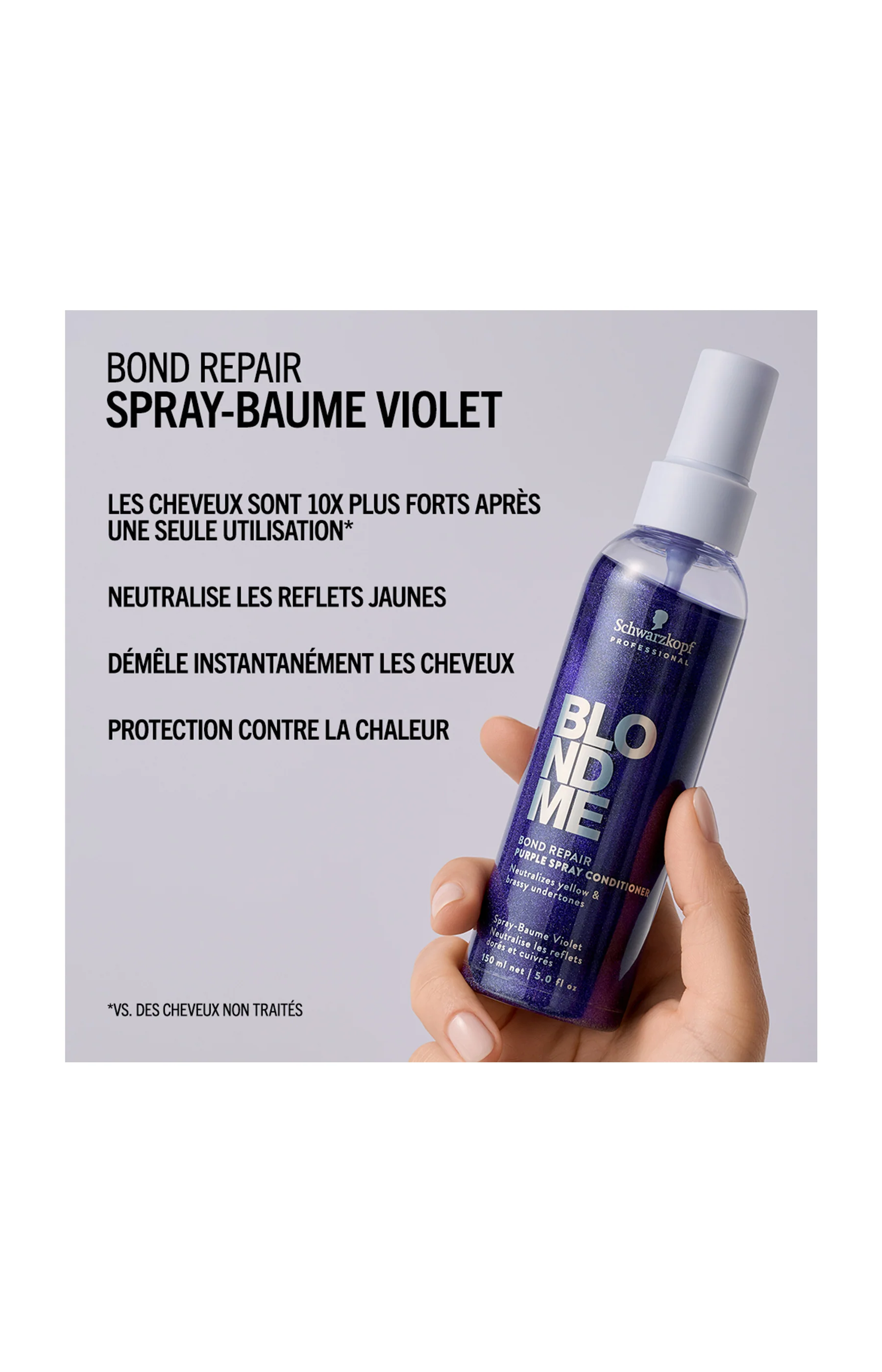 Spray-baume Violet BlondMe - Image 3