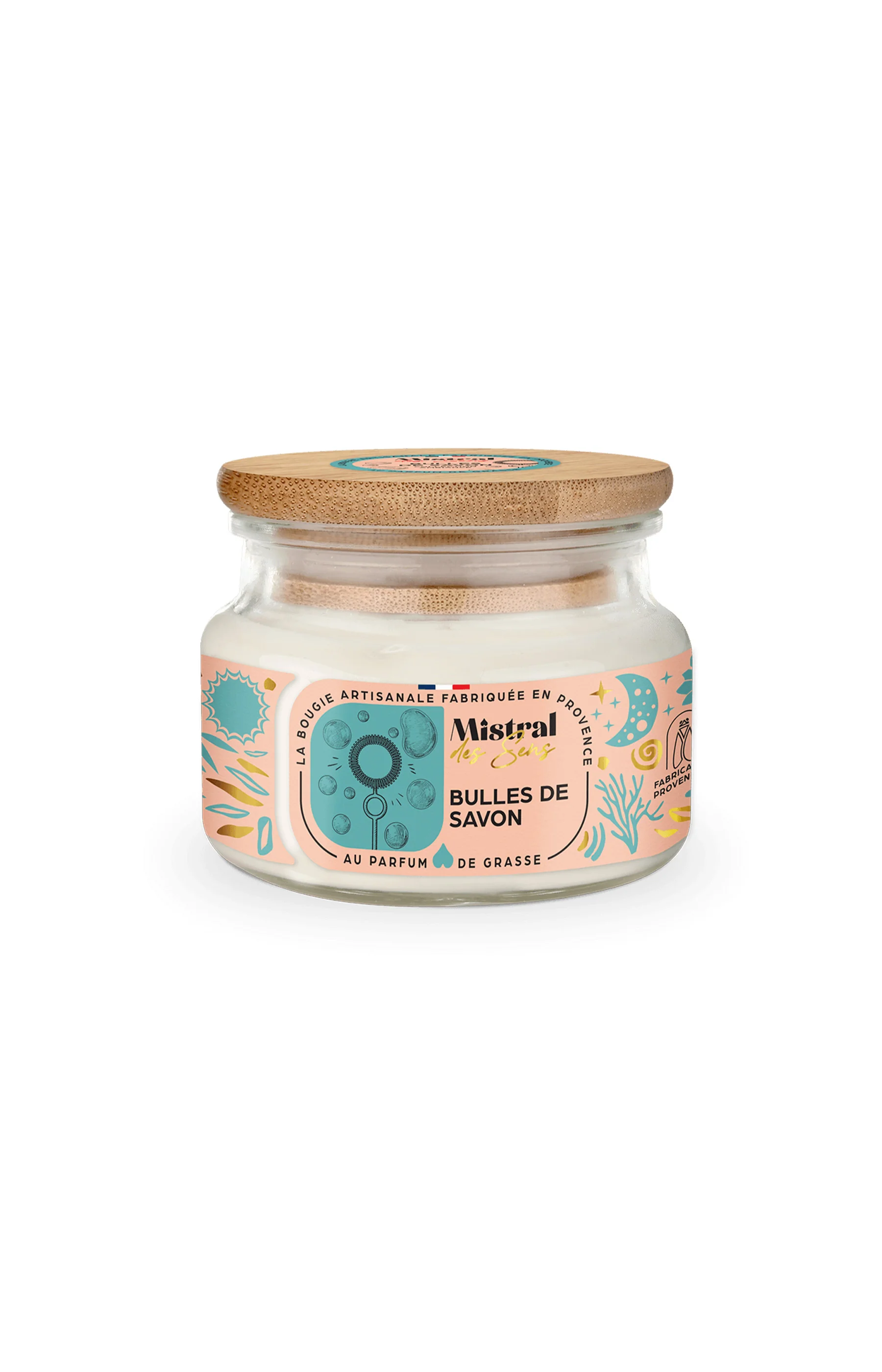 Bougie parfumée - Bulles de savon - 150 ml