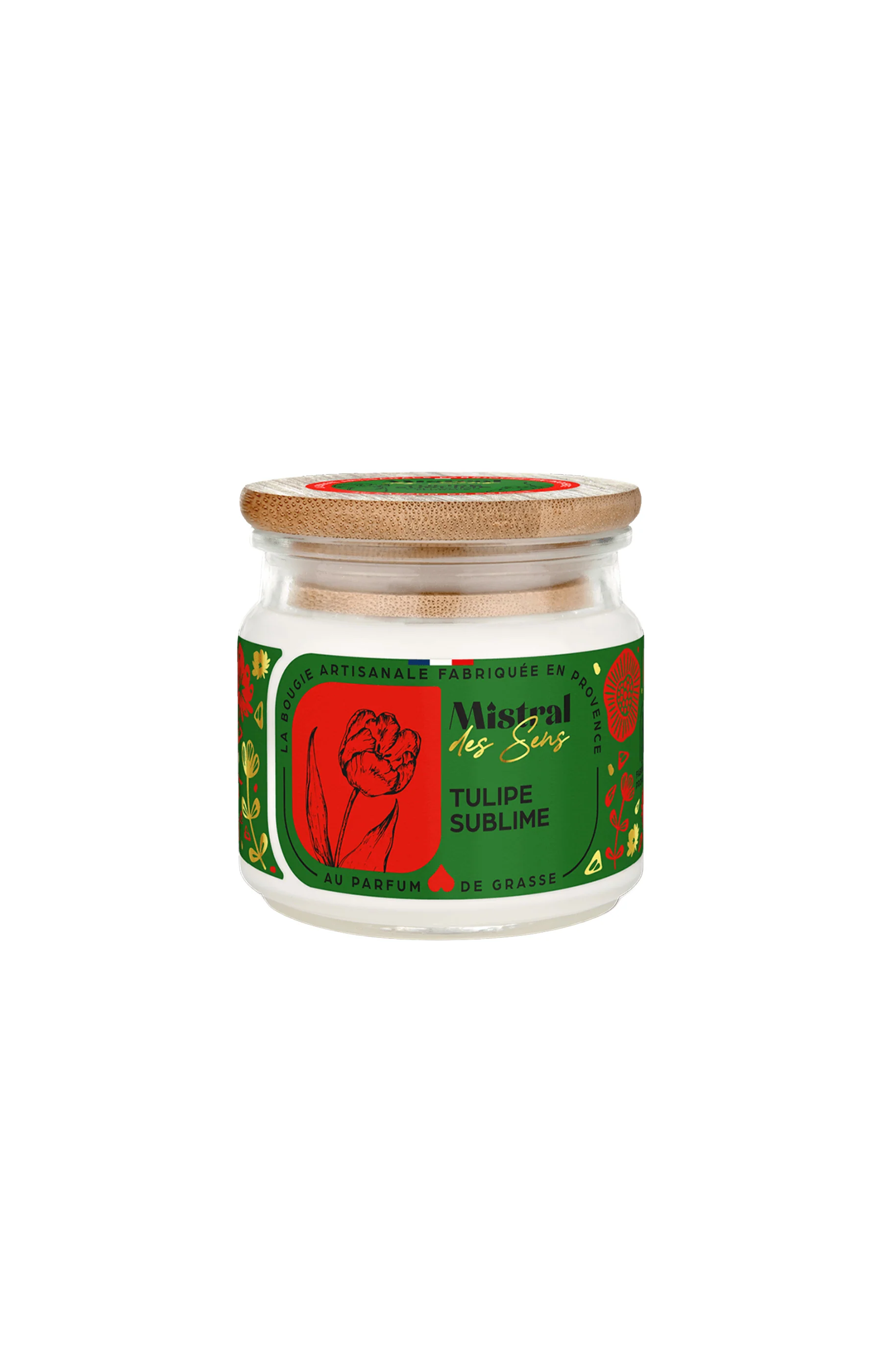 Bougie parfumée - Tulipe sublime - 150 ml