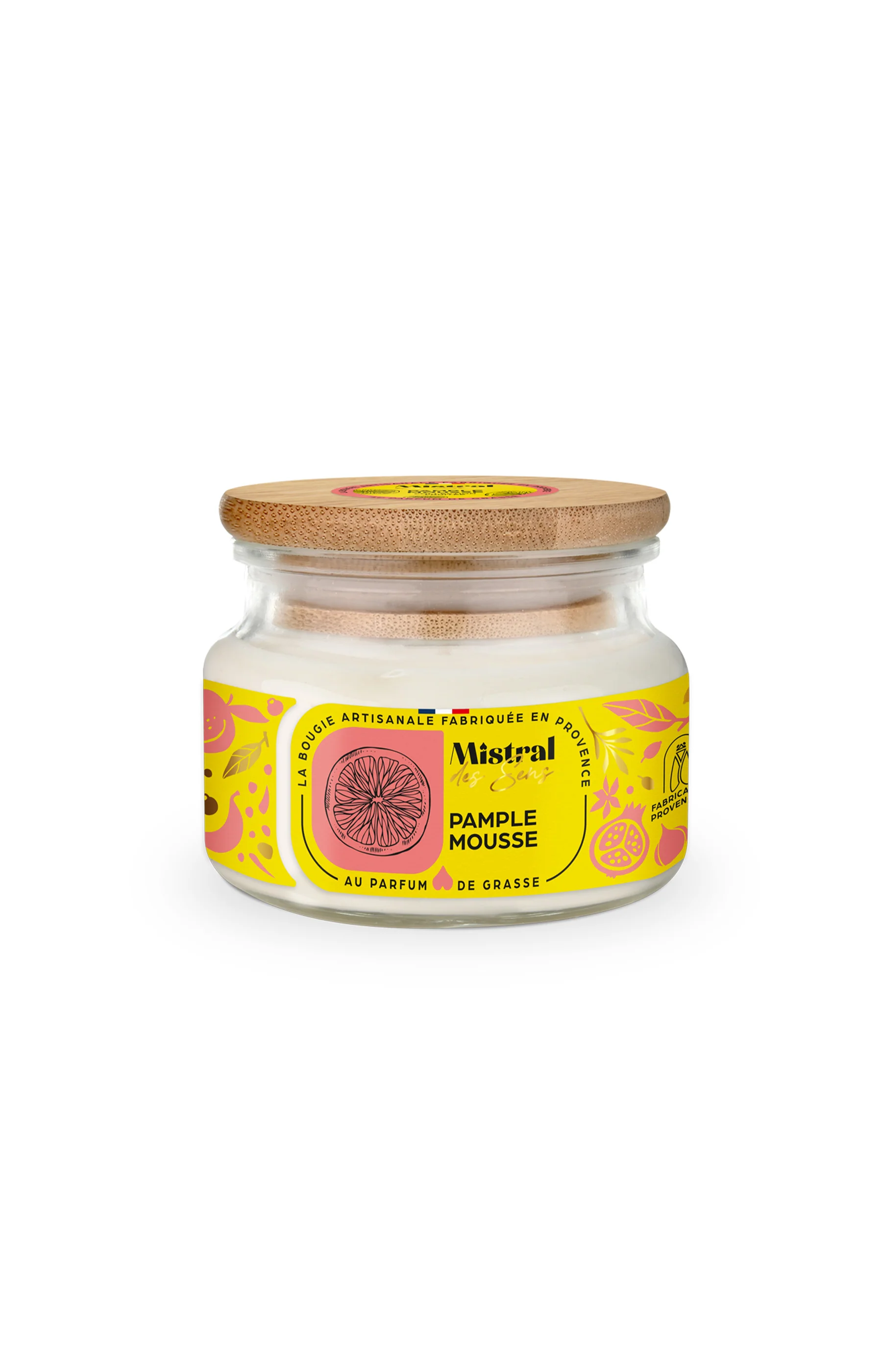 Bougie parfumée - Pamplemousse - 300 ml