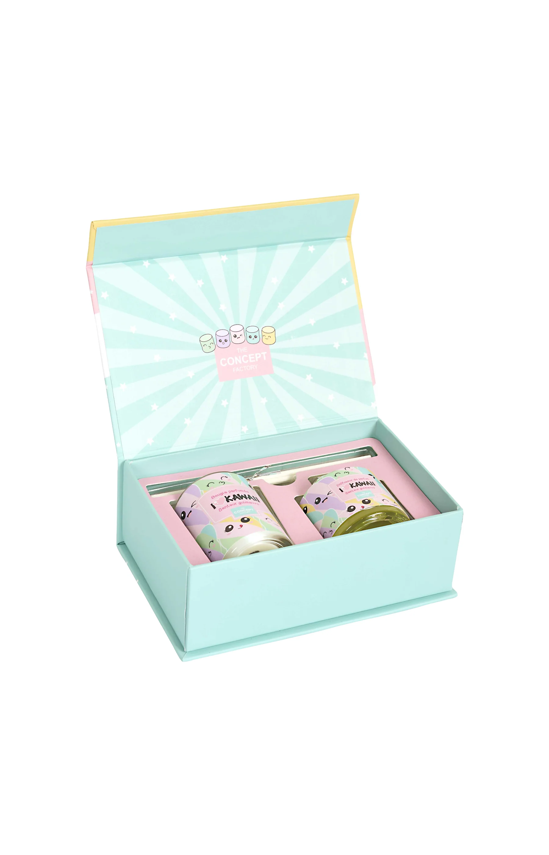Coffret Kawaii – Bougie parfumée & diffuseur - Image 2