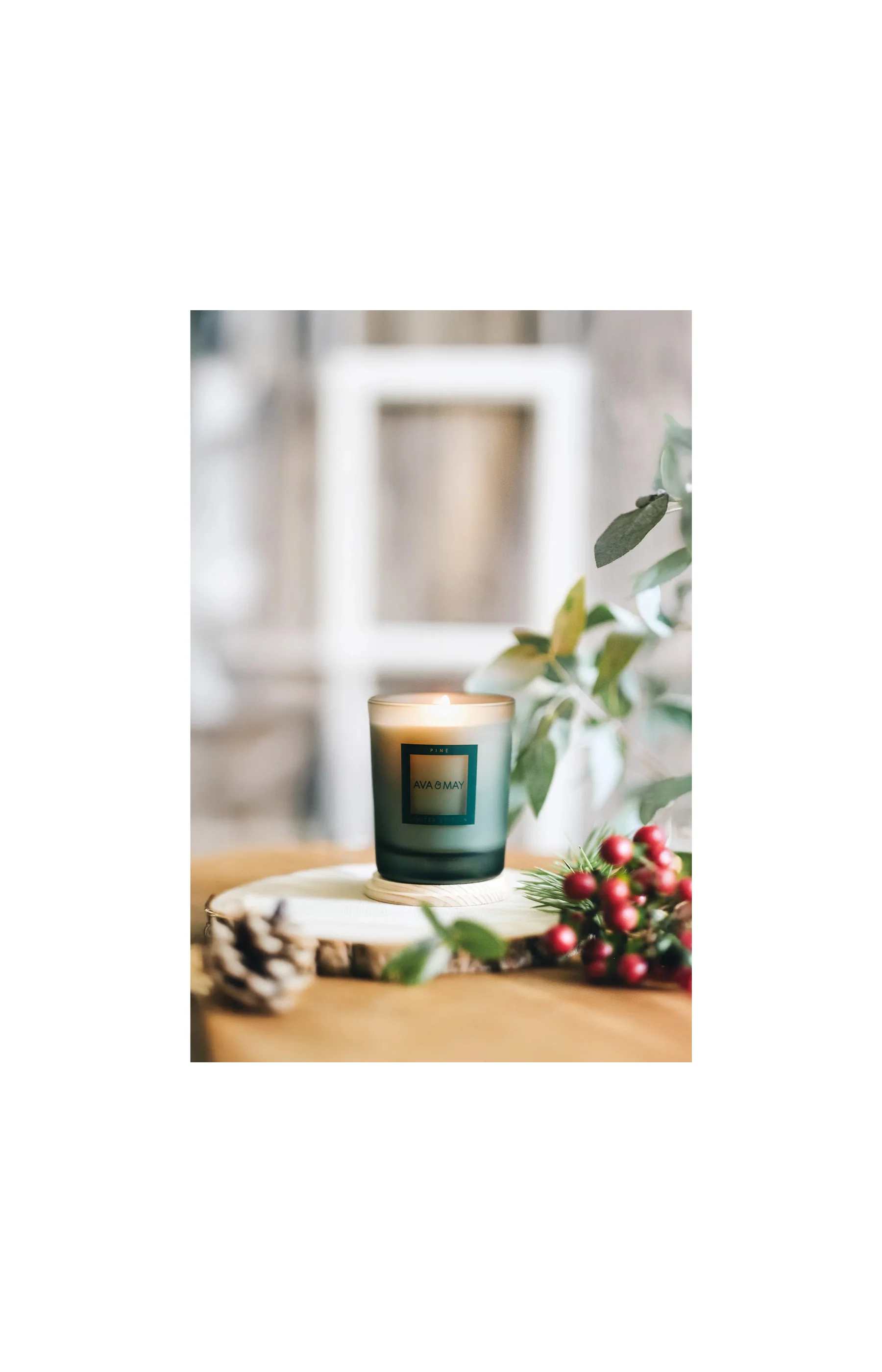 Bougie parfumée - Pin - 180 g - Image 2