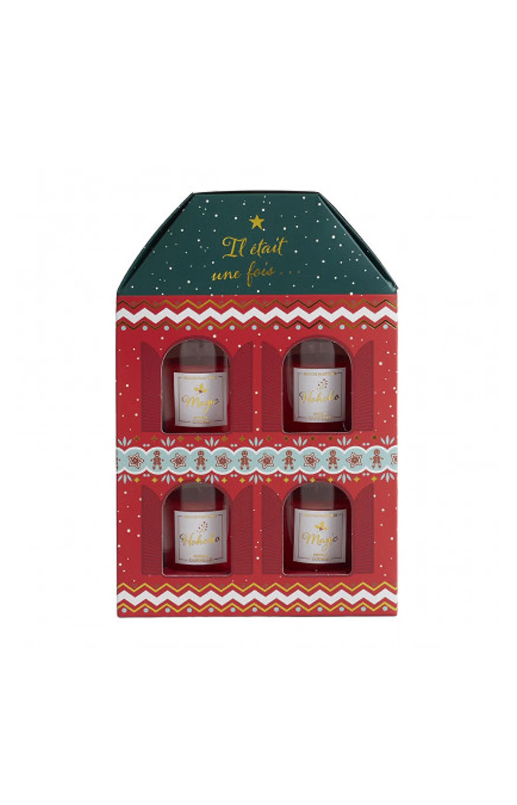 Coffret de bougies parfumées - cookie et cannelle - 60g