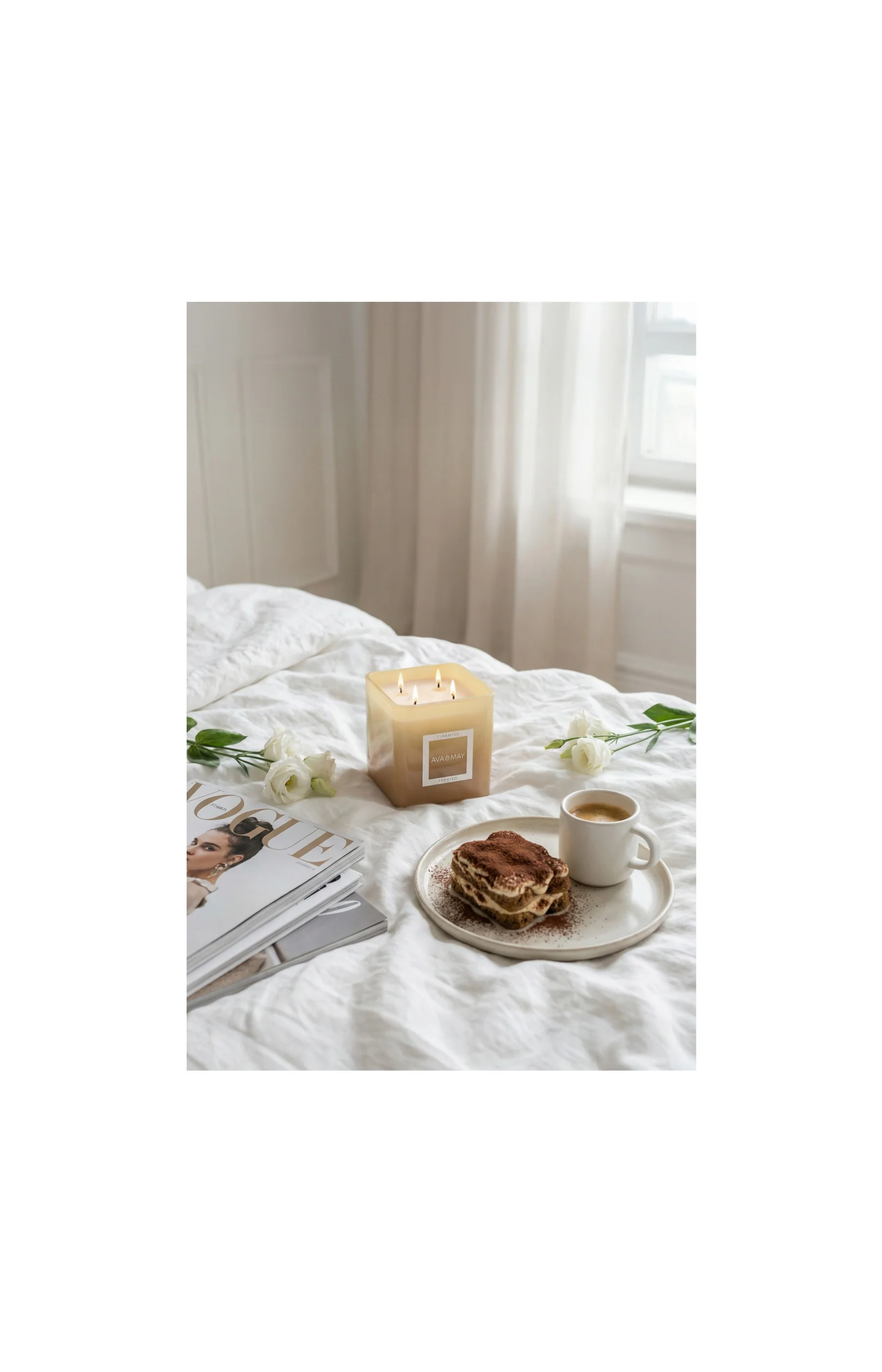 Maxi bougie parfumée - Tiramisu - 450 g - Image 2