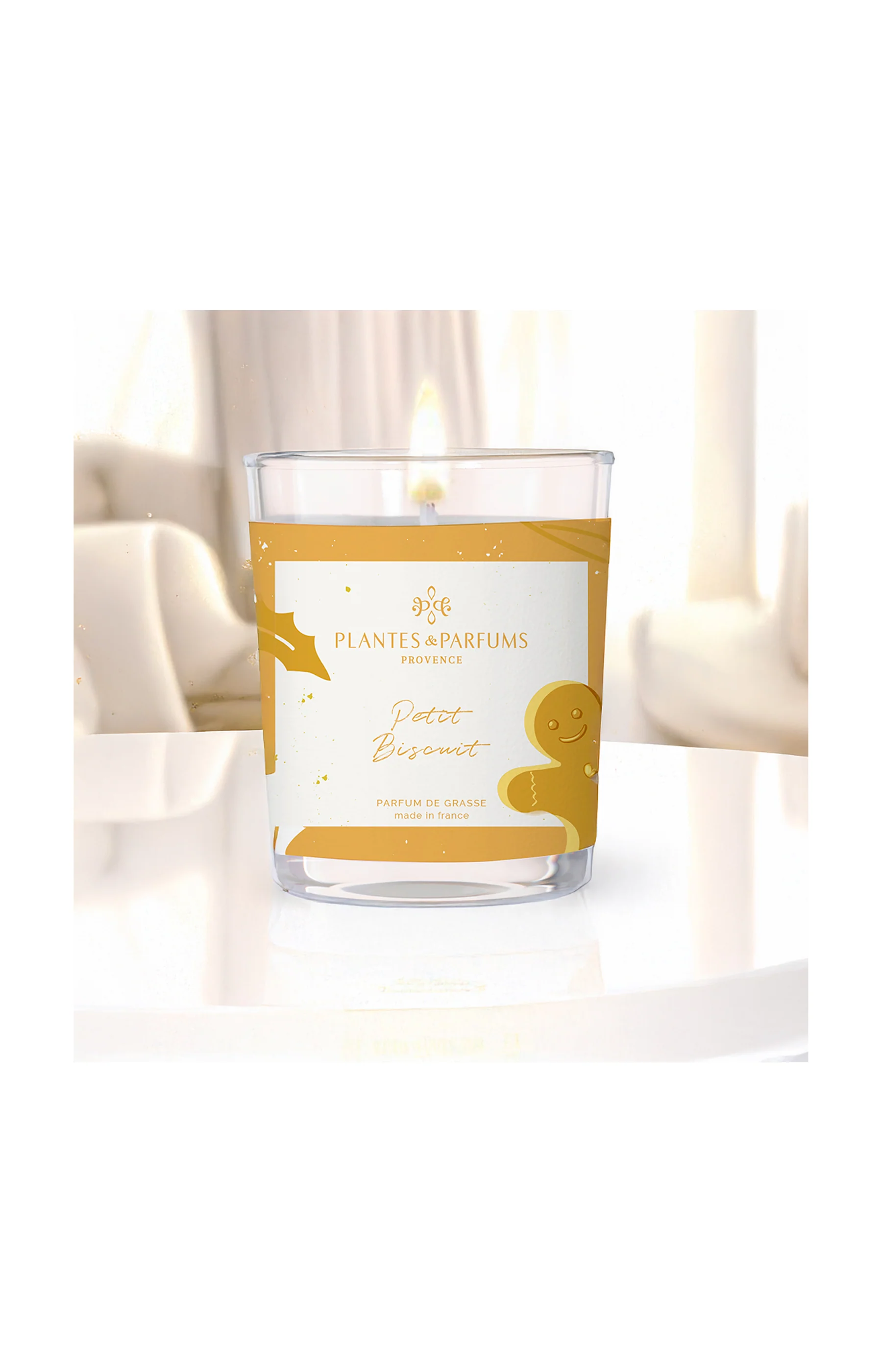 Bougie végétale parfumée - Petit biscuit - 75 g - Image 2