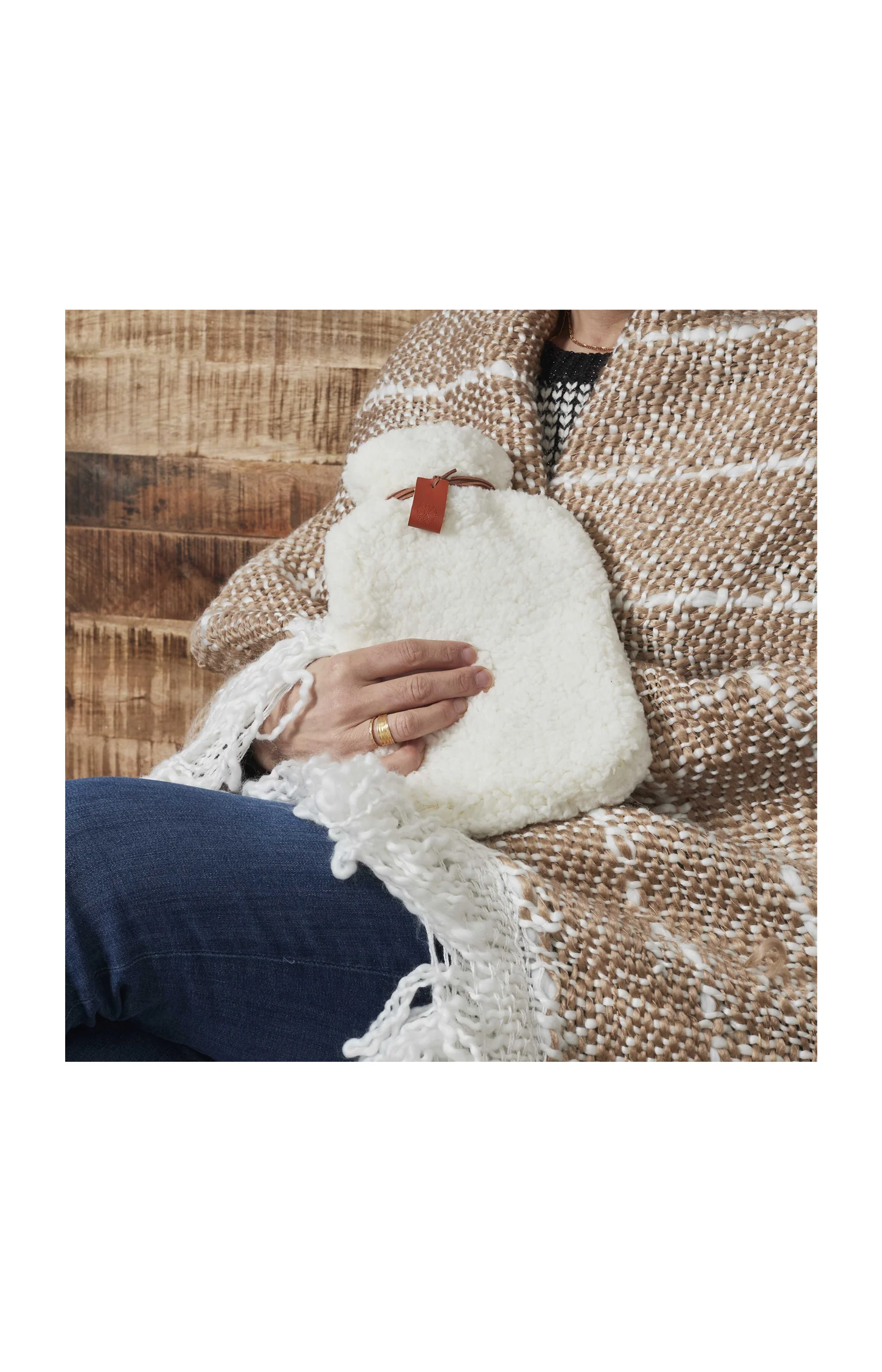 Bouillotte Sherpa 1L – Blanc - Image 2