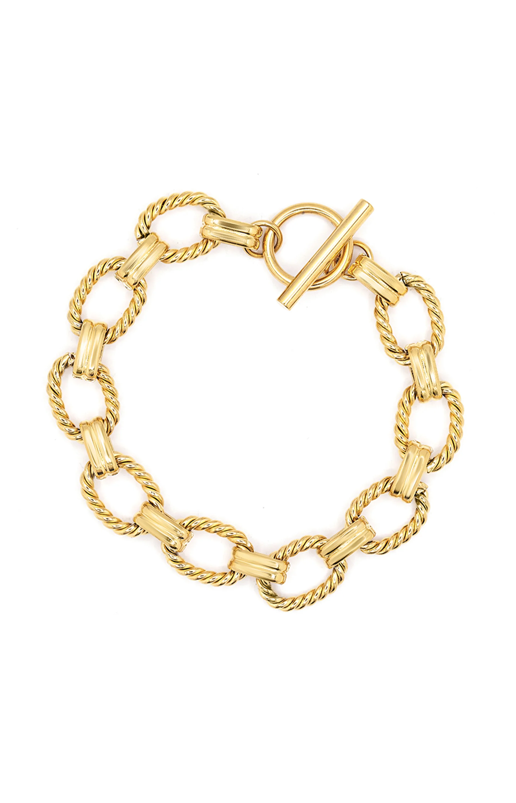 Bracelet Galatée - Acier inoxydable - Doré