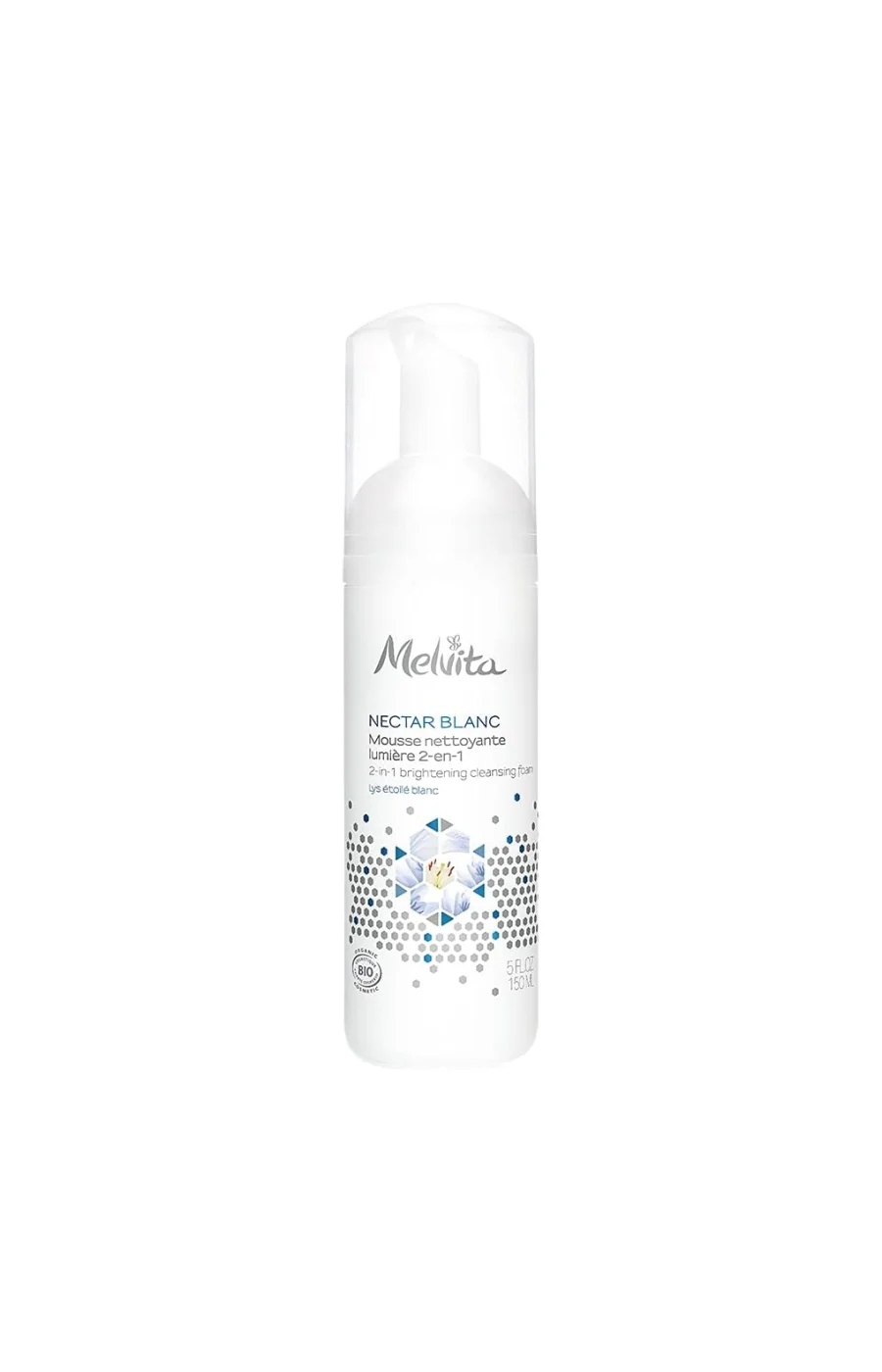 Mousse nettoyante éclat - Nectar blanc - 150 ml