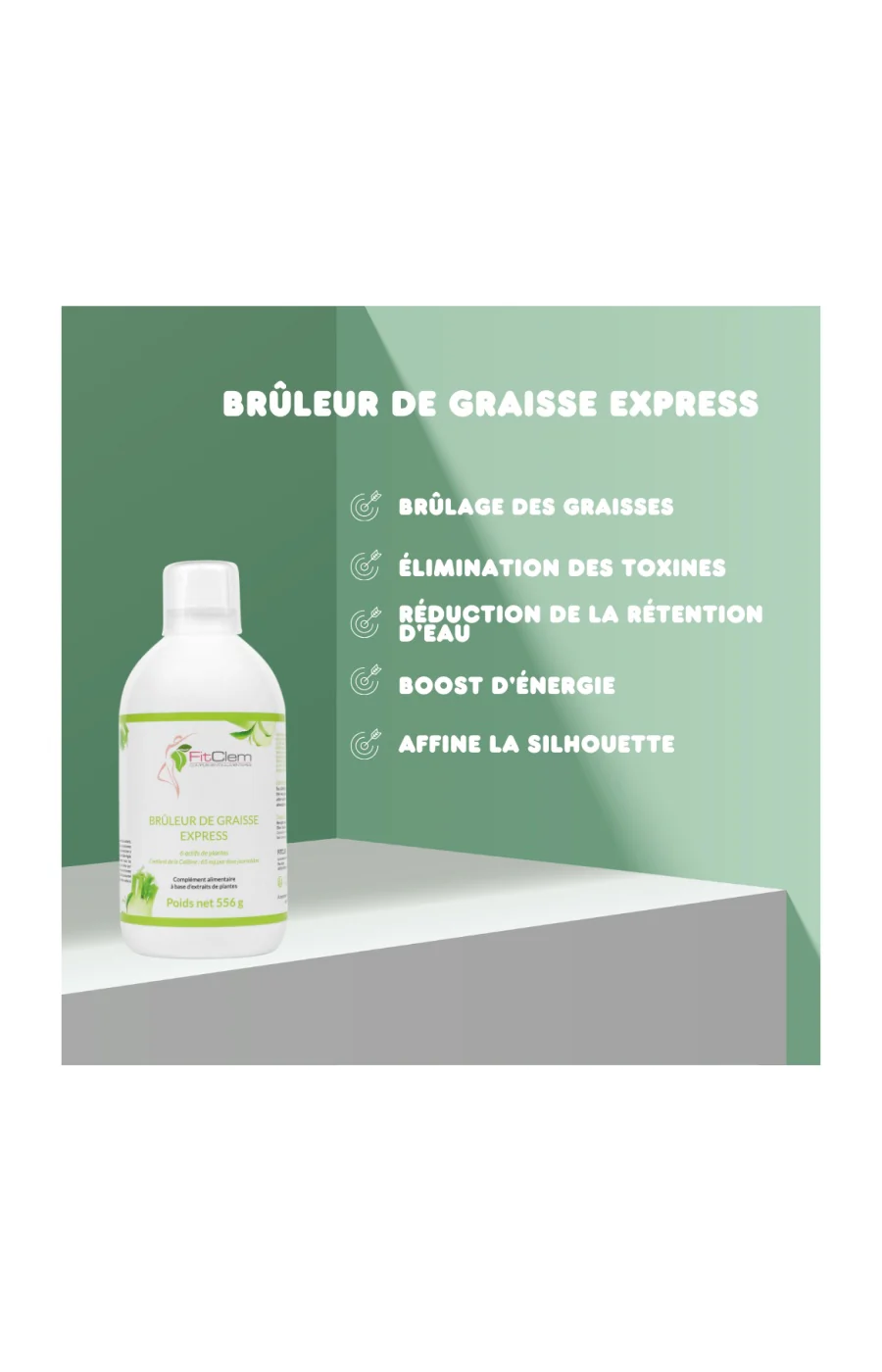 Sirop brûleur de graisse express - Guarana & thé vert - 20 jours - Image 10