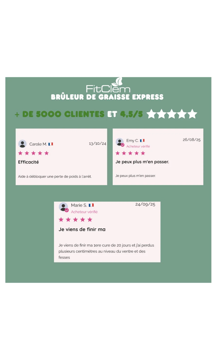 Sirop brûleur de graisse express - Guarana & thé vert - 20 jours - Image 4