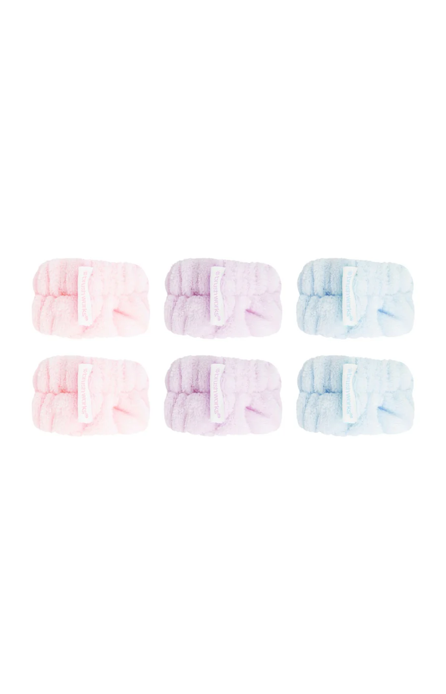 Bracelets skincare en microfibres - 3 paires - Image 2