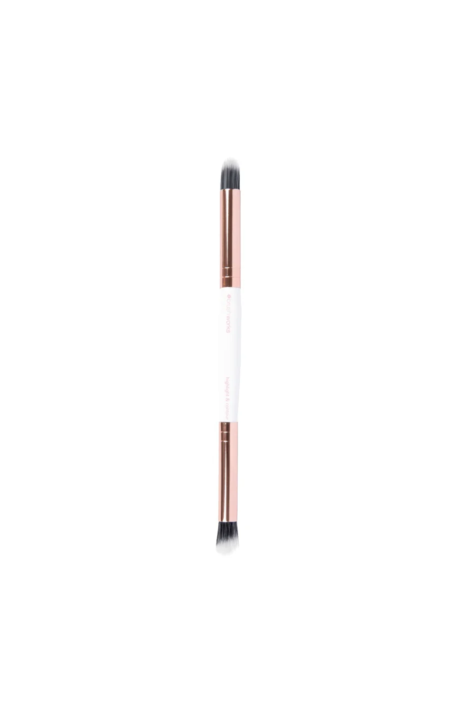 Pinceau contouring & highlighter - White & Gold - Teint