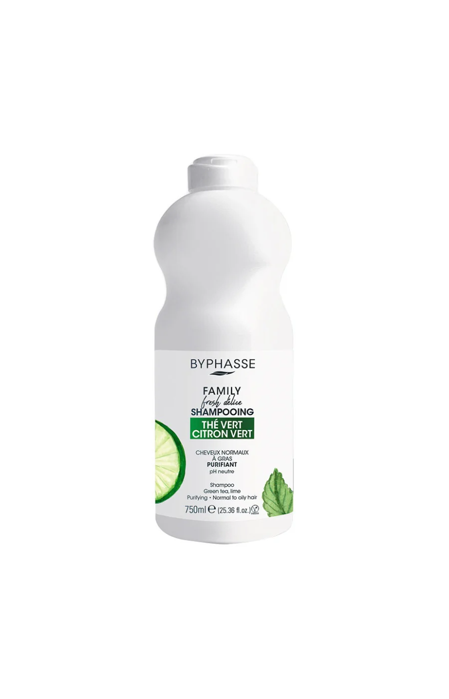 Shampoing purifiant - Thé vert & citron vert - Cheveux normaux à gras - 2 x 750 ml