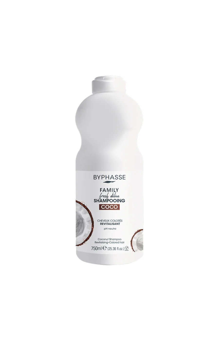 Shampoing revitalisant - Noix de coco - Cheveux colorés - 2 x 750 ml