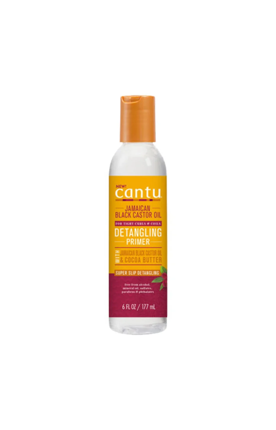 Base démêlante - Huile de ricin noir - Cheveux frisés, bouclés & ondulés - 177 ml