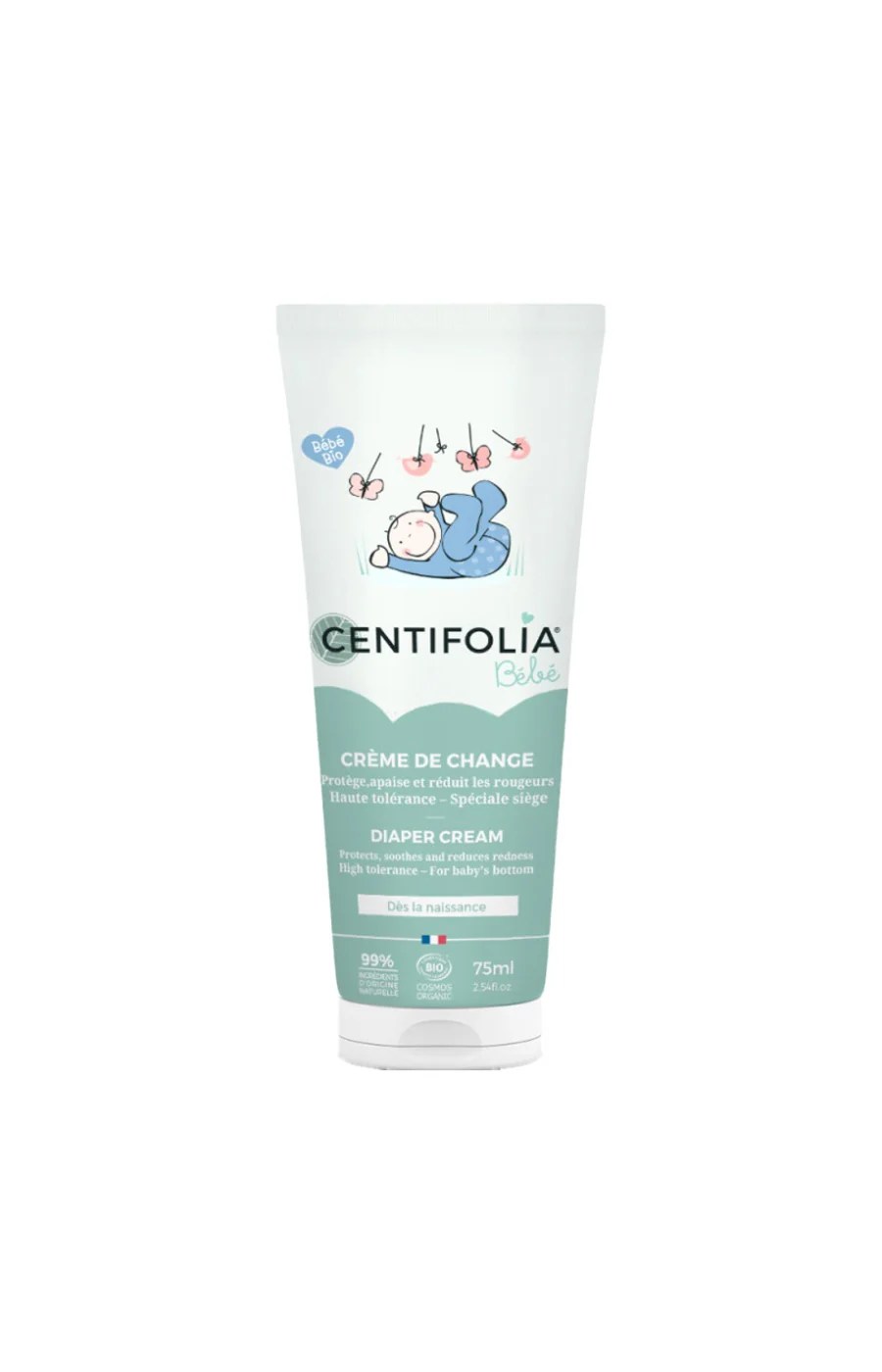 Crème de change bio - Bébé - 75 ml