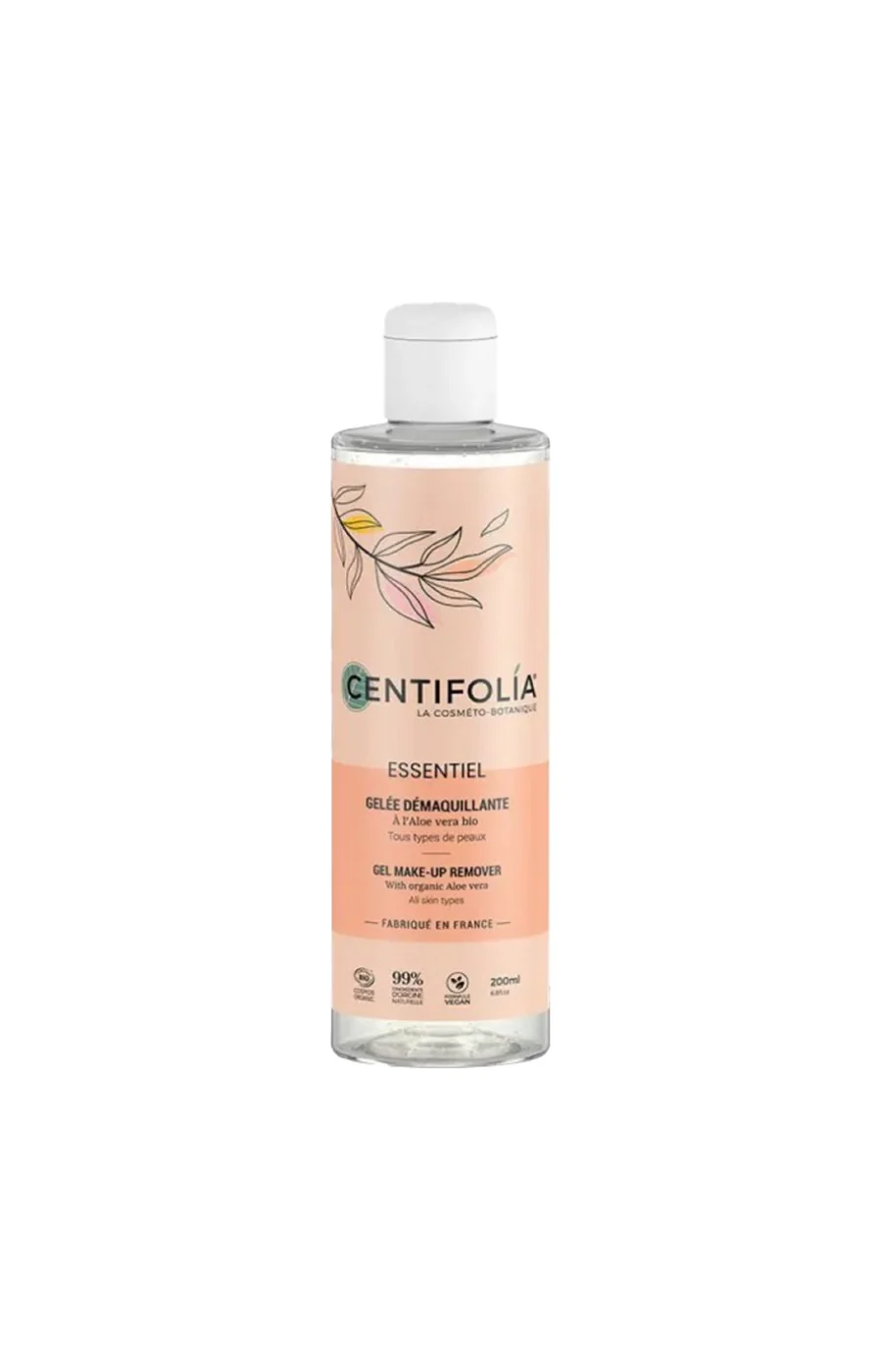 Gelée démaquillante bio - Visage - 200 ml