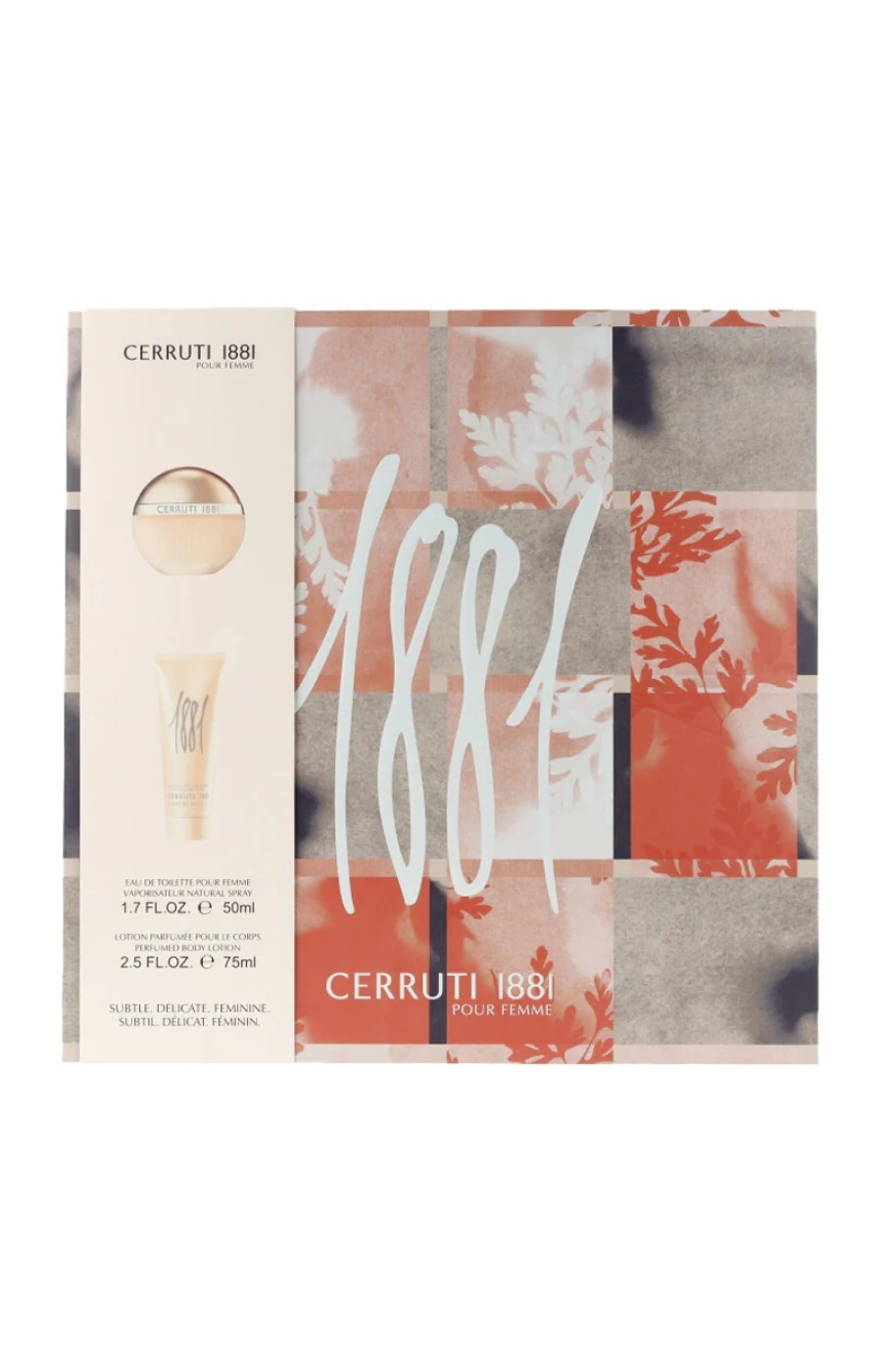 Coffret parfumé 1881 - Floral - Femme - 2 produits