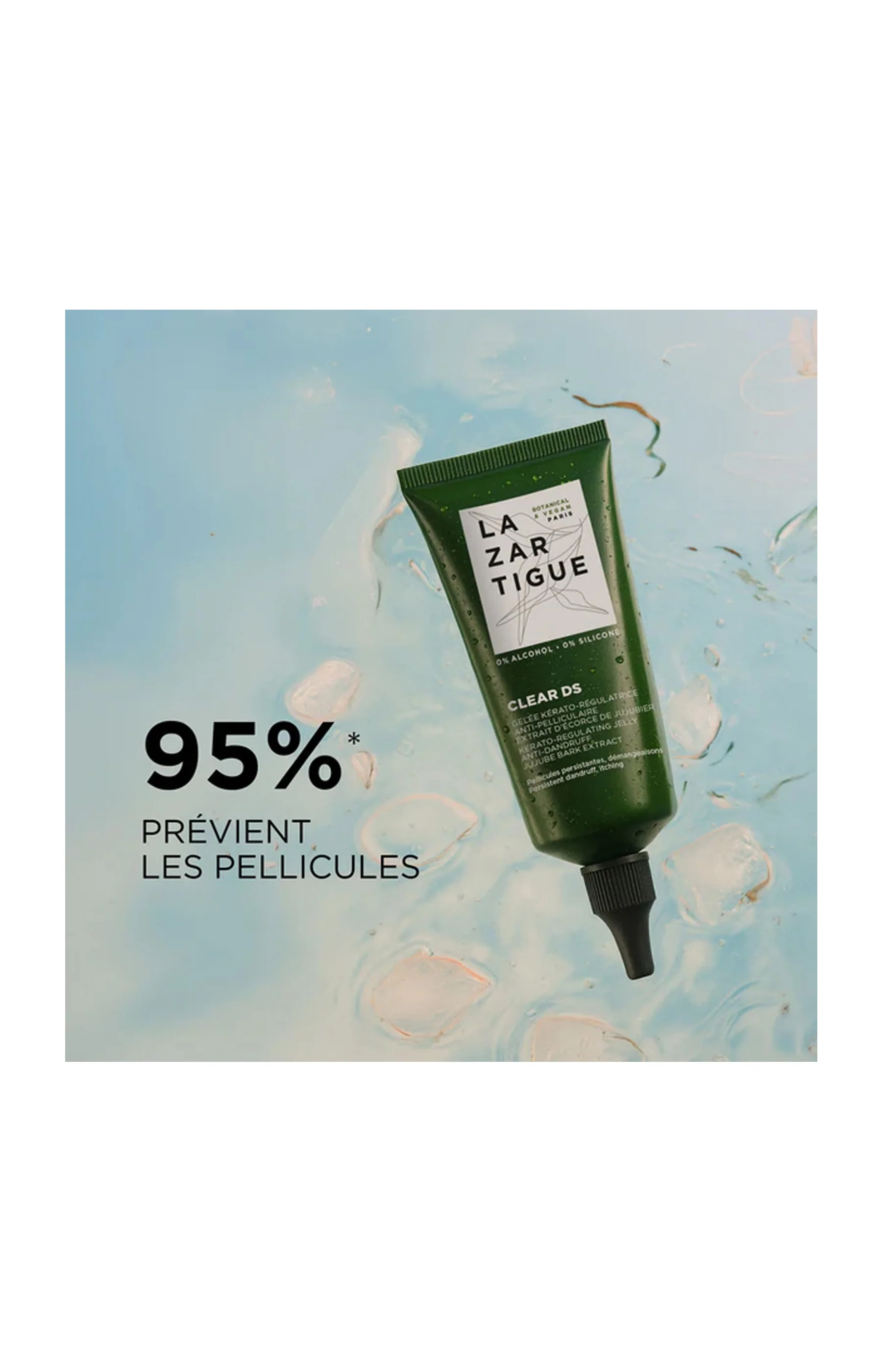 Gelée kérato-régulatrice anti-pelliculaire - Clear DS - 75 ml - Image 3